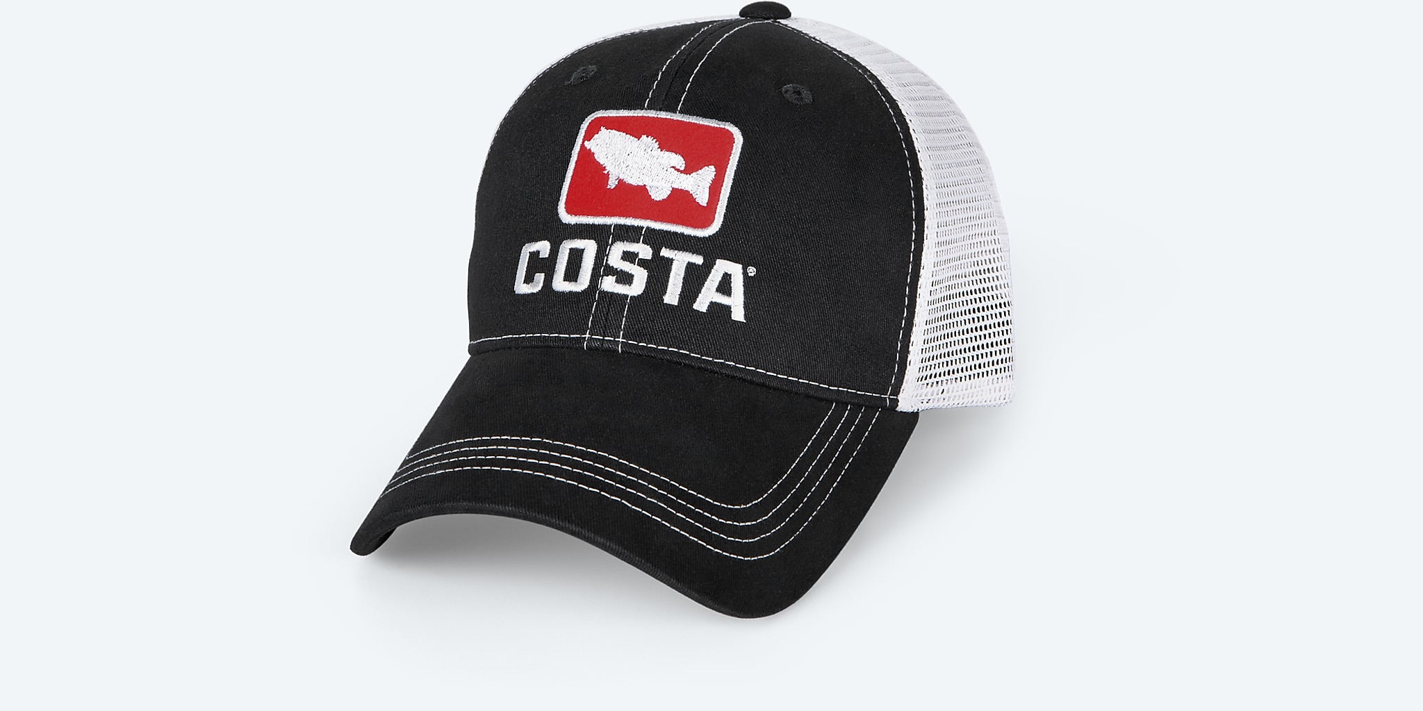Costa Del Mar Men's Bass Trucker Hat 