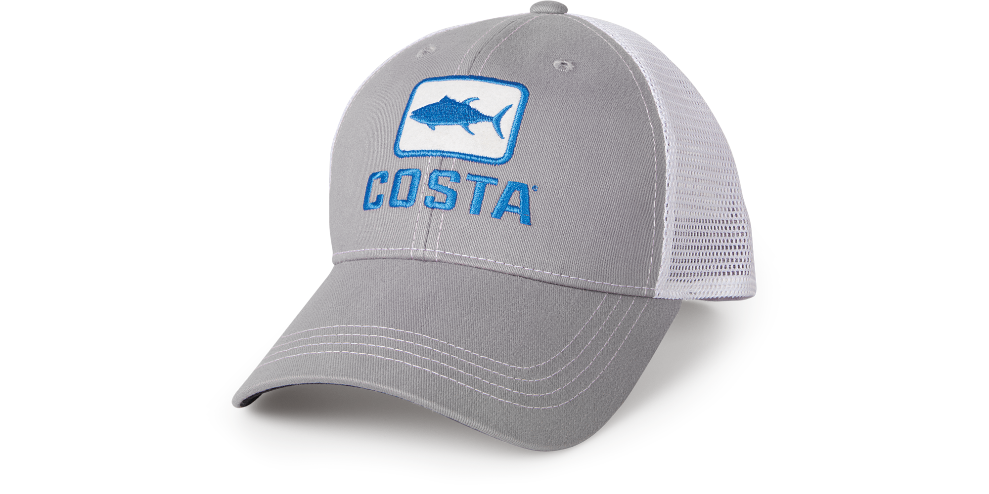 grey costa hat