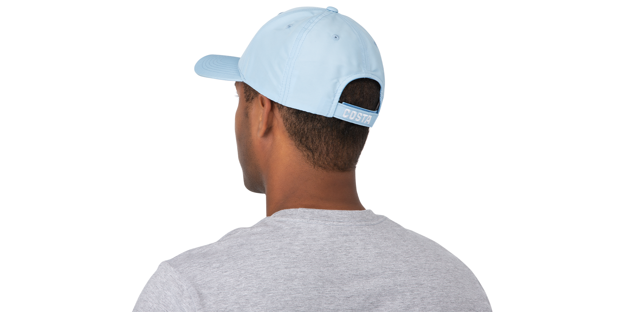 white costa hat