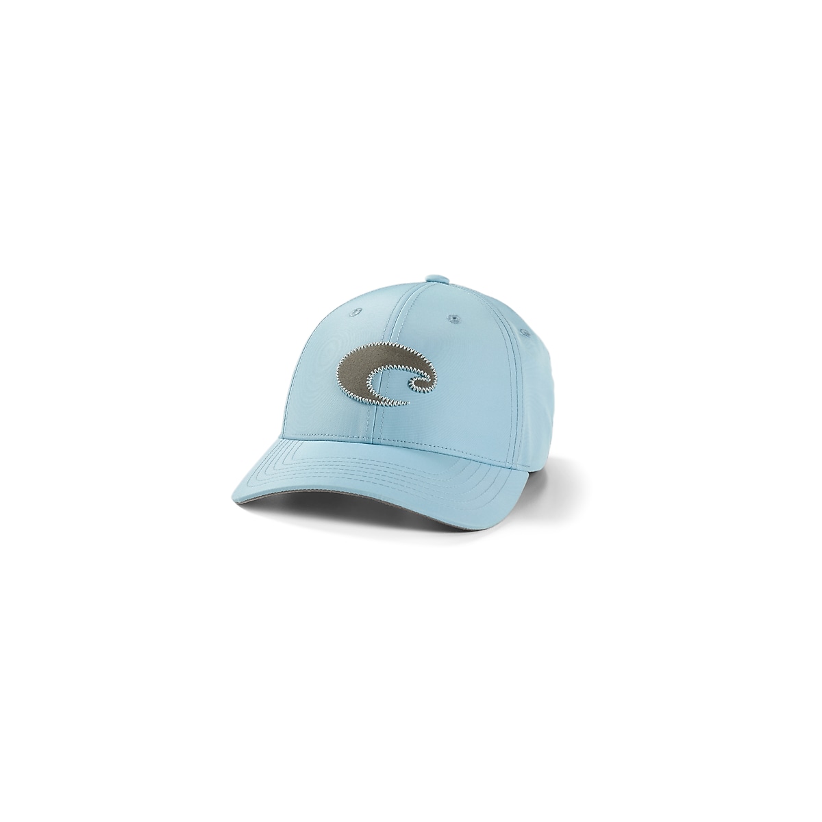Costa Del Mar soft cotton Blue w/ white poly Mesh Hat Cap Adjustable Back