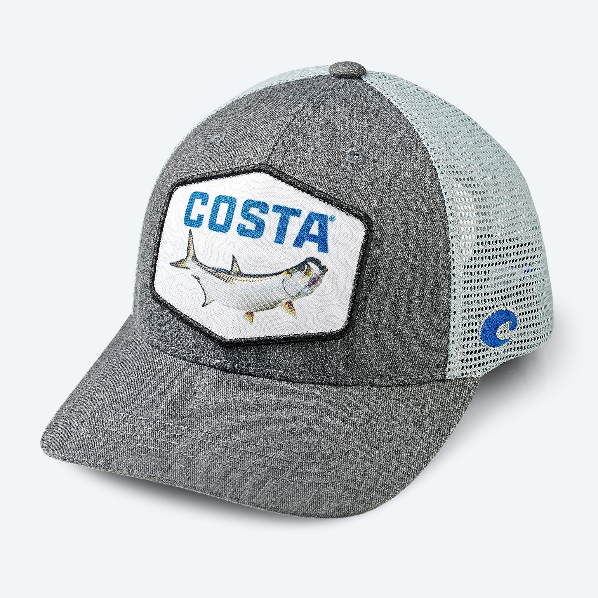 Costa Del Mar High Grade Trucker Fishing Hat, One Size, Free Ship &  Returns