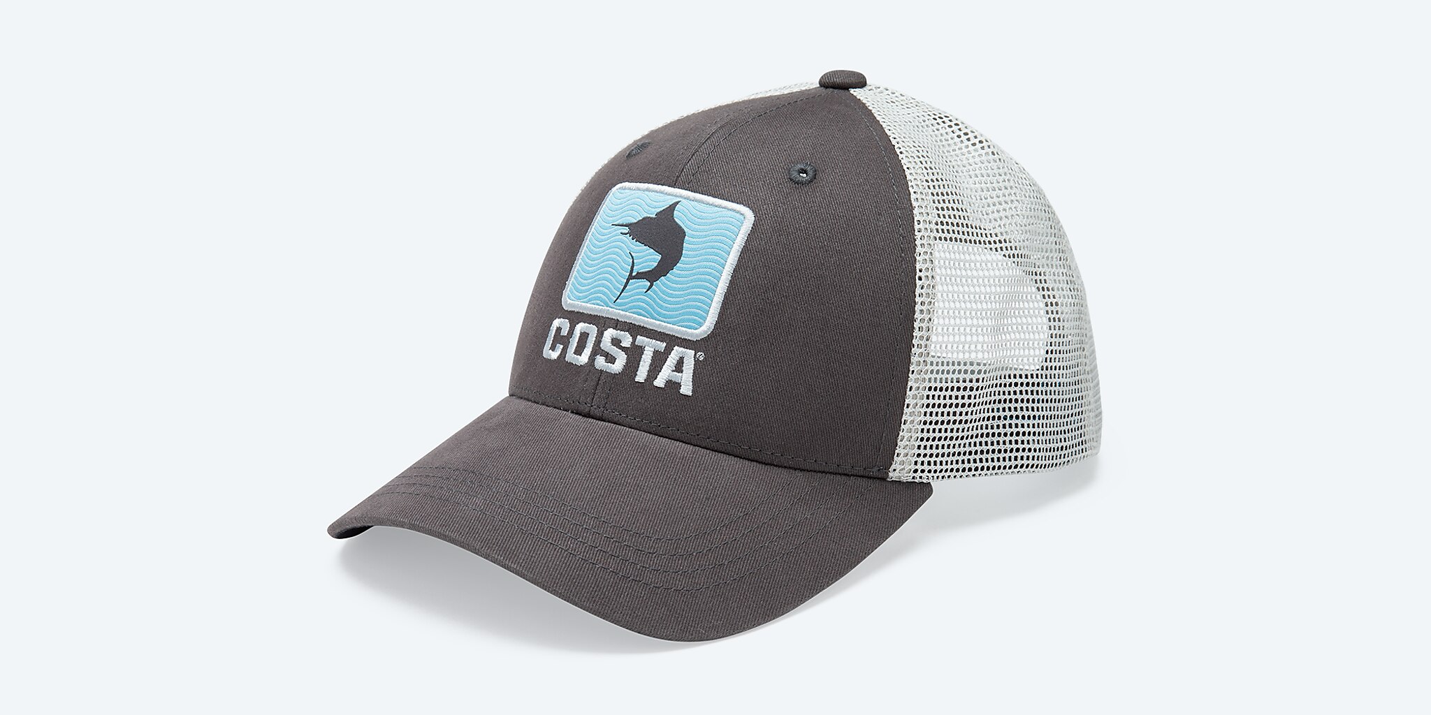 Costa Del Mar Mesh Hat One Size Navy + White