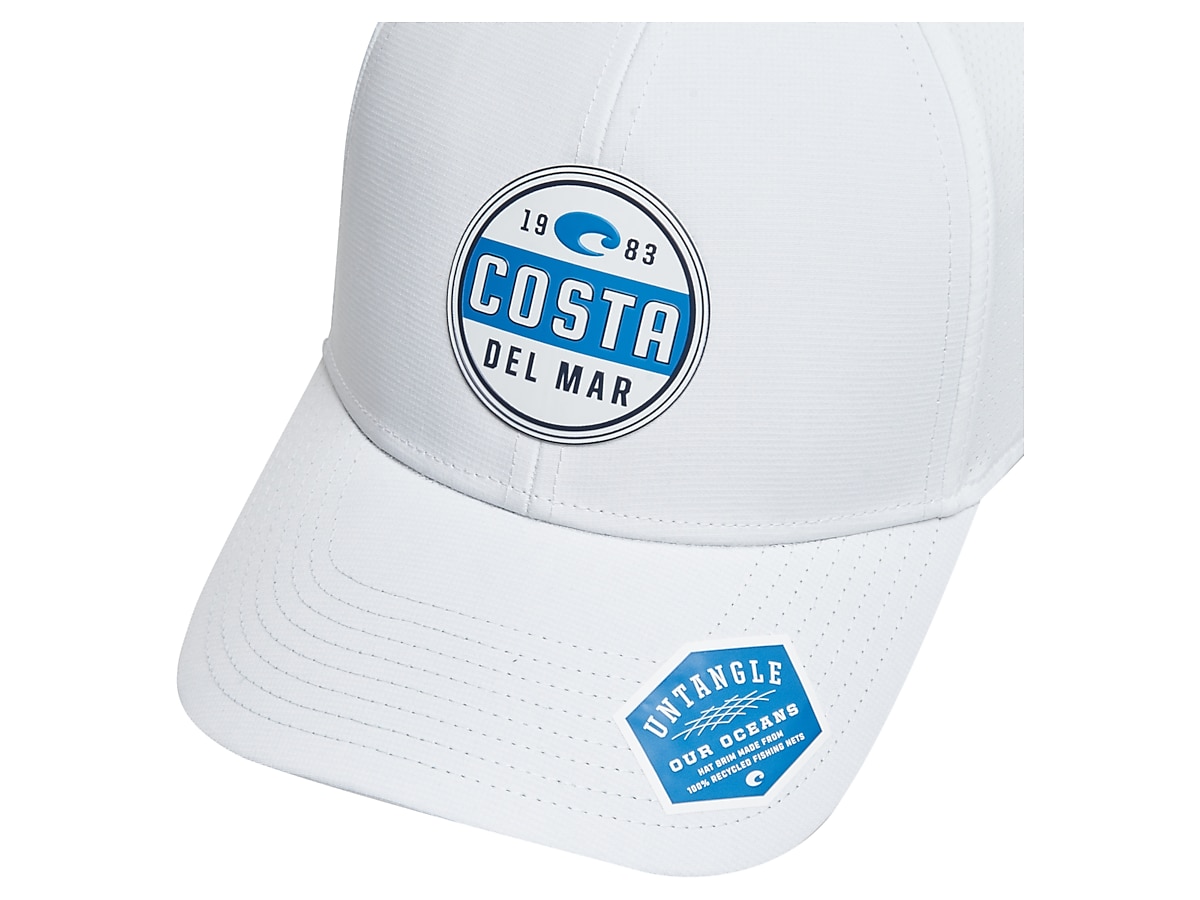 Costa Del Mar Stealth Tarpon Trucker Hat-Graphite