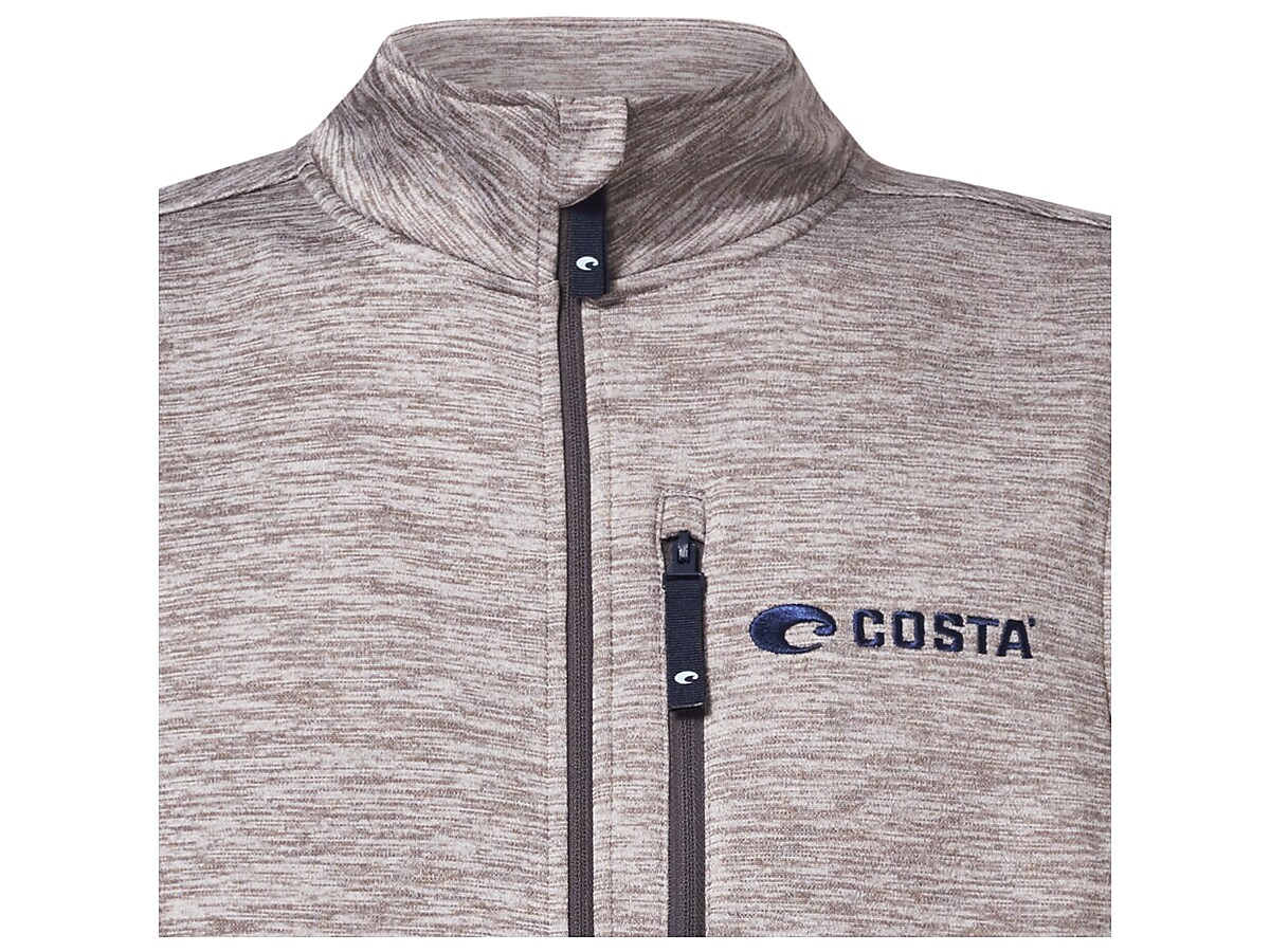 Women's Soft Zippered Full Zip Polar Fleece Vest, Charcoal