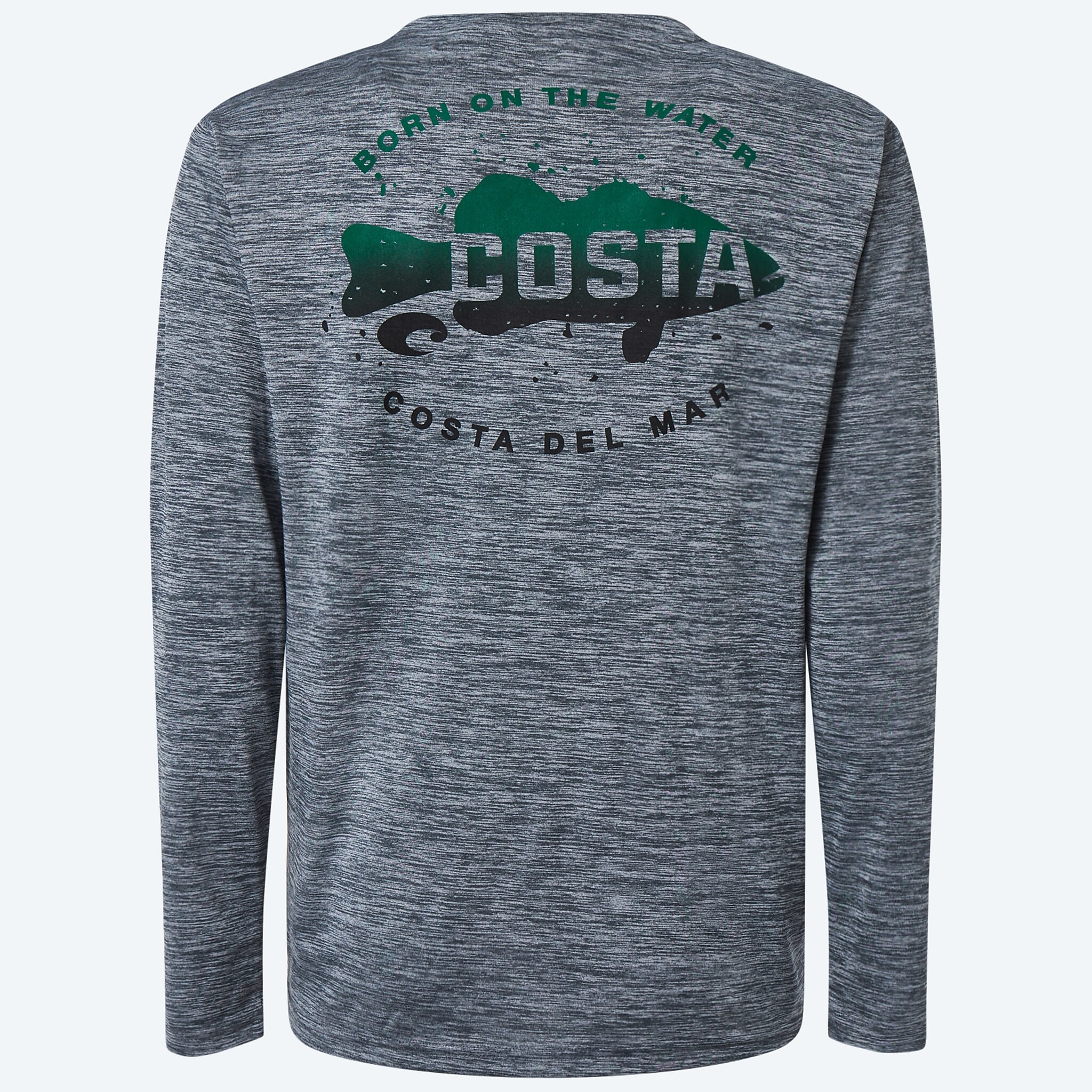 Costa Long Sleeve Tech Slam Bass T-Shirt - 2XL