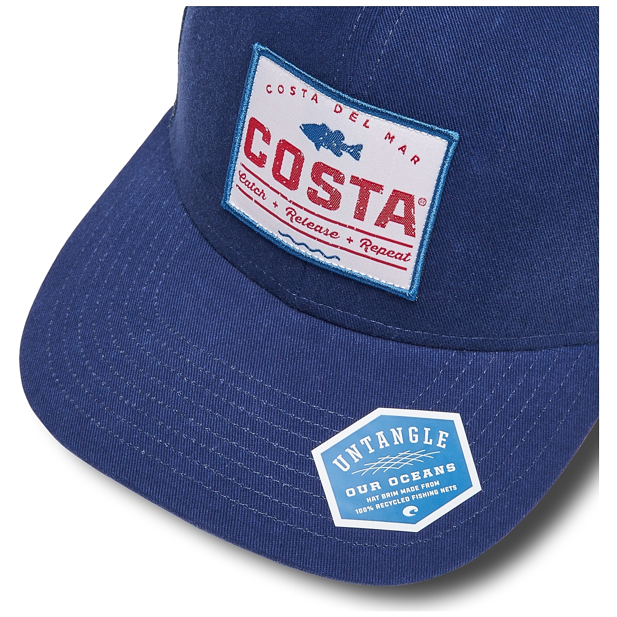 Costa Del Mar Topwater XL Trucker Snapback Hat