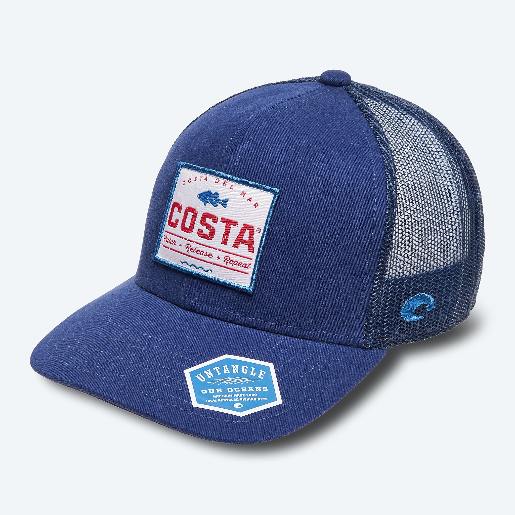 Costa Del Mar Unisex-Adult Core Performance Trucker, Navy, One Size :  : Clothing, Shoes & Accessories