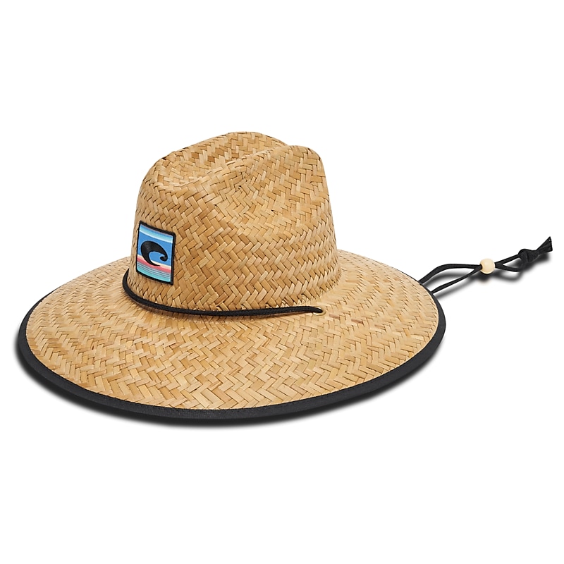 Lifeguard Straw Hat Fiesta Print