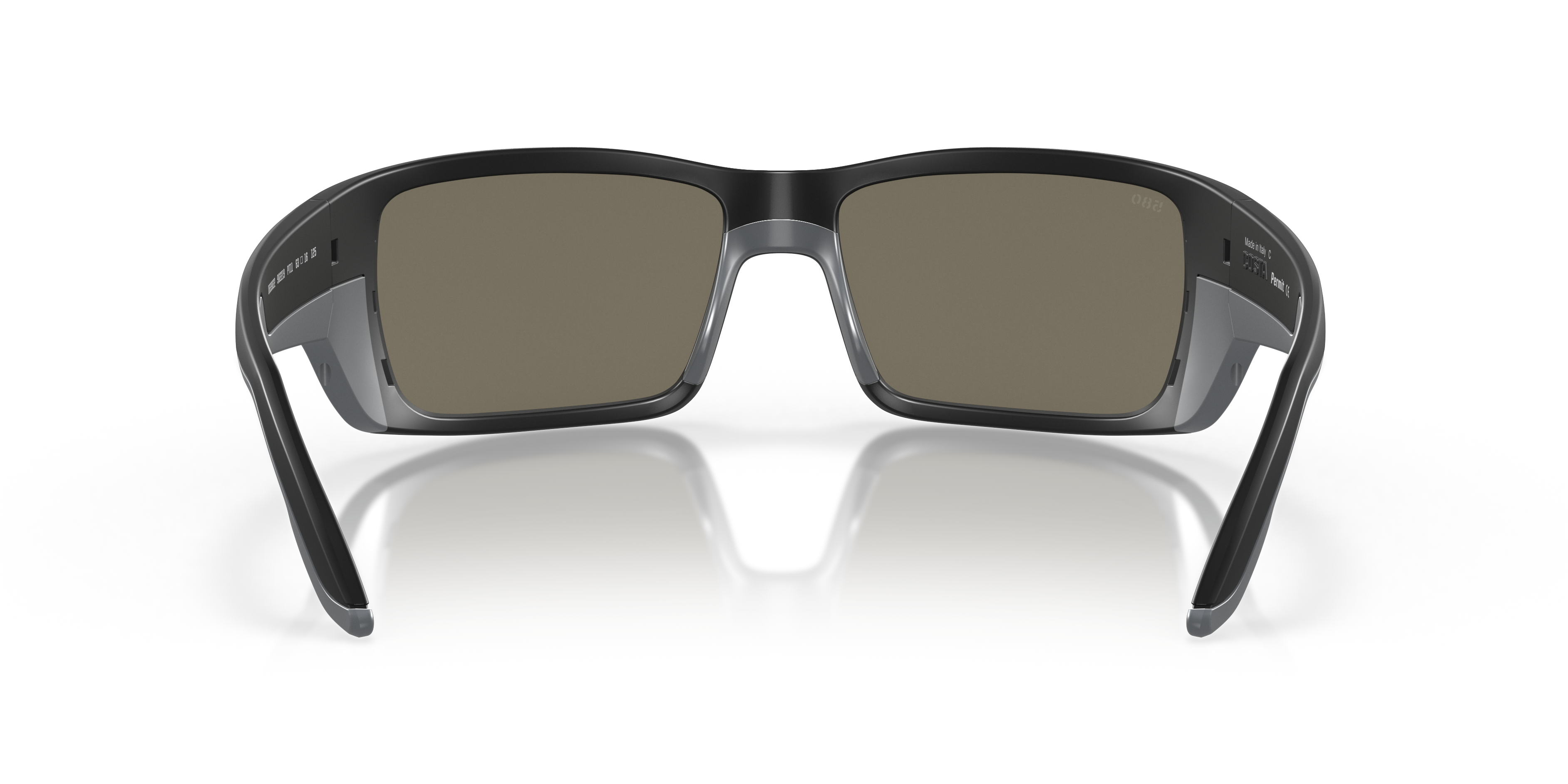 Details about   New Authentic Costa Permit Polarized Wide Fit Sunglasses Matte Black Frame 