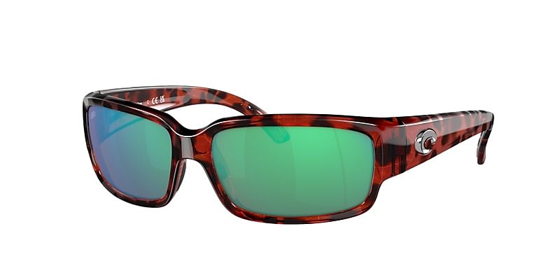 Caballito Polarized Sunglasses in Green Mirror