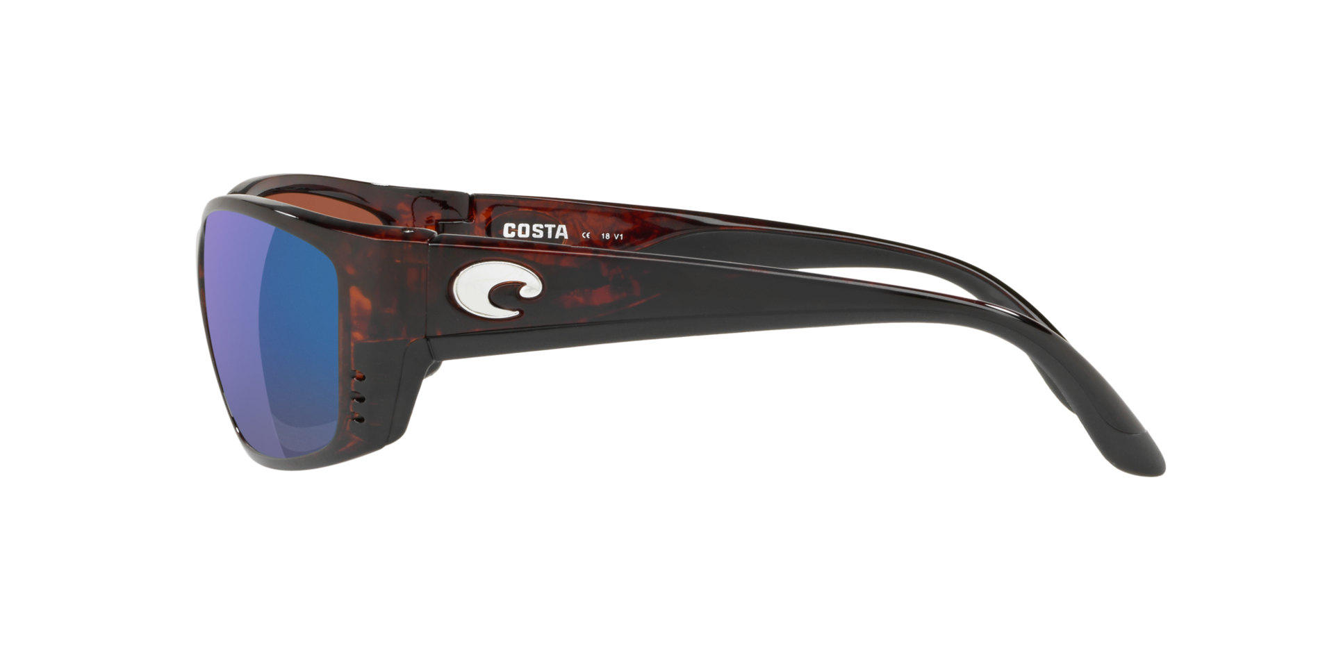 Fisch Polarized Sunglasses in Green 