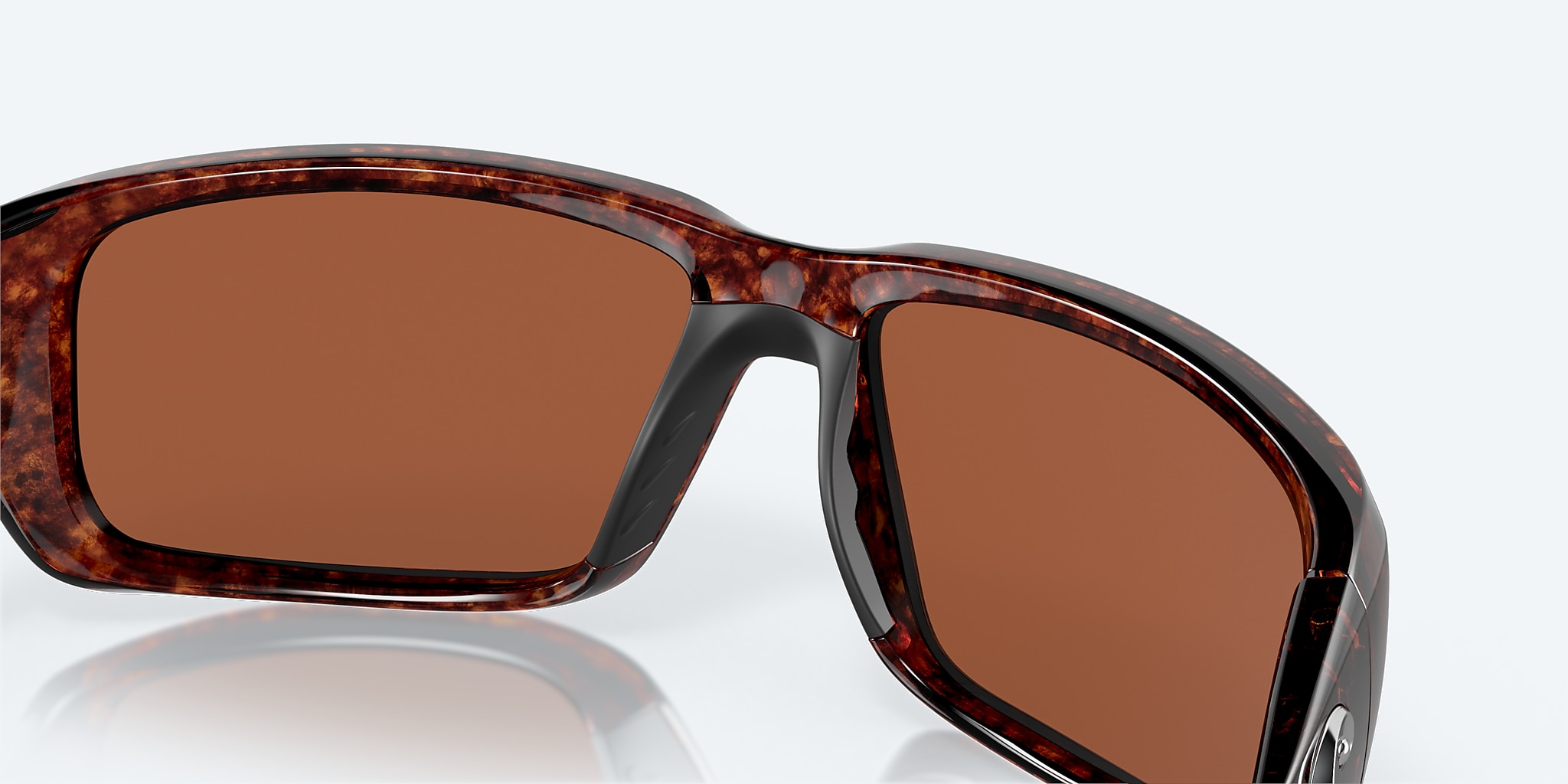 Costa Del Mar Fantail Sunglasses, Tortoise / Green Mirror