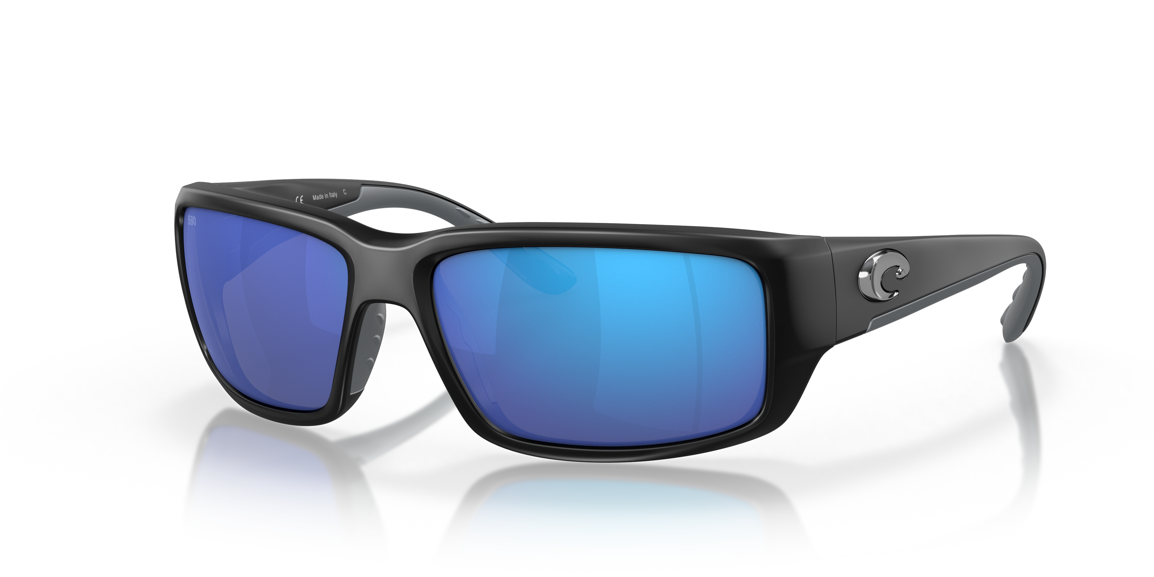 Costa del Mar Sea Fan Polarized Sunglasses Blue Topaz Fade/Gray 580P Butterfly 