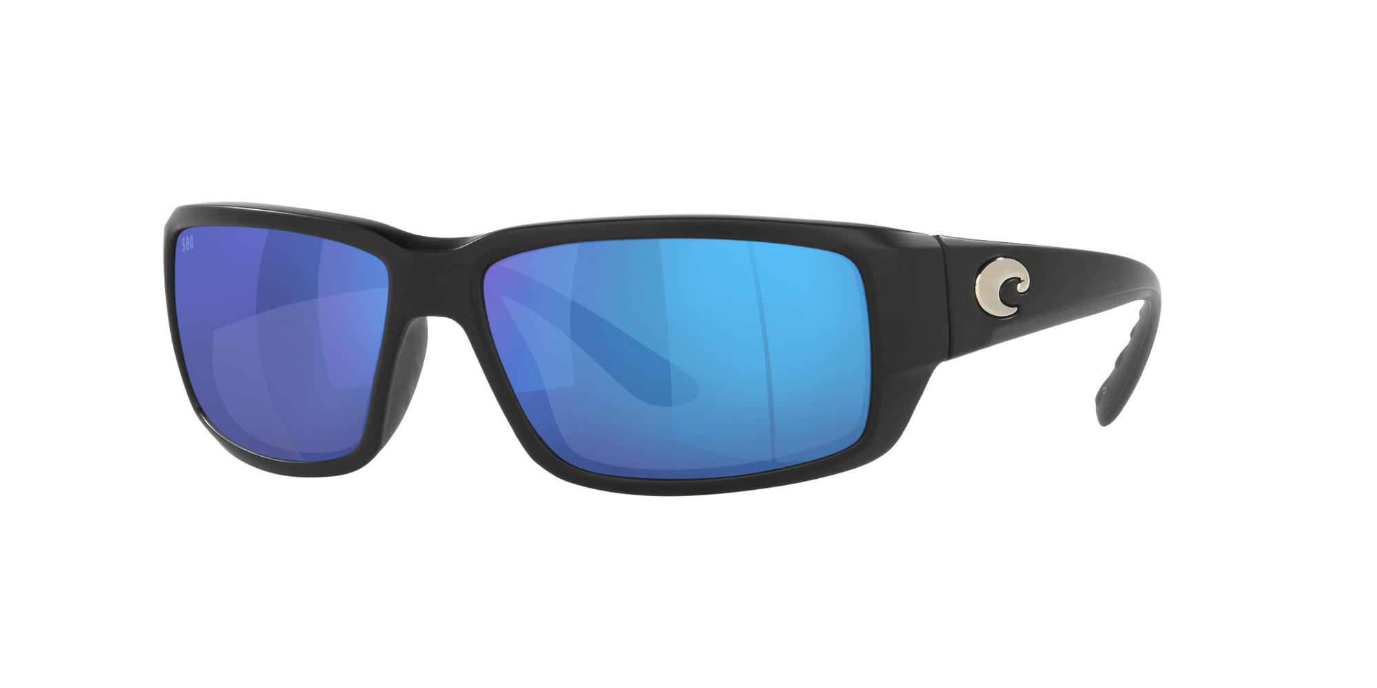 Costa Del Mar Rooster Polarized Sunglasses-Tortoise/Blue Mirror 400G Glass Lens 