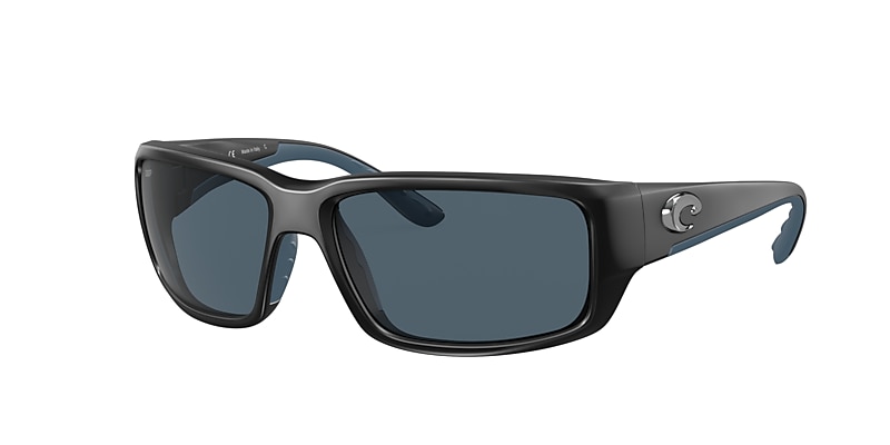 Costa Del Mar Fantail Black, Gray, Blue Prescription Sunglasses