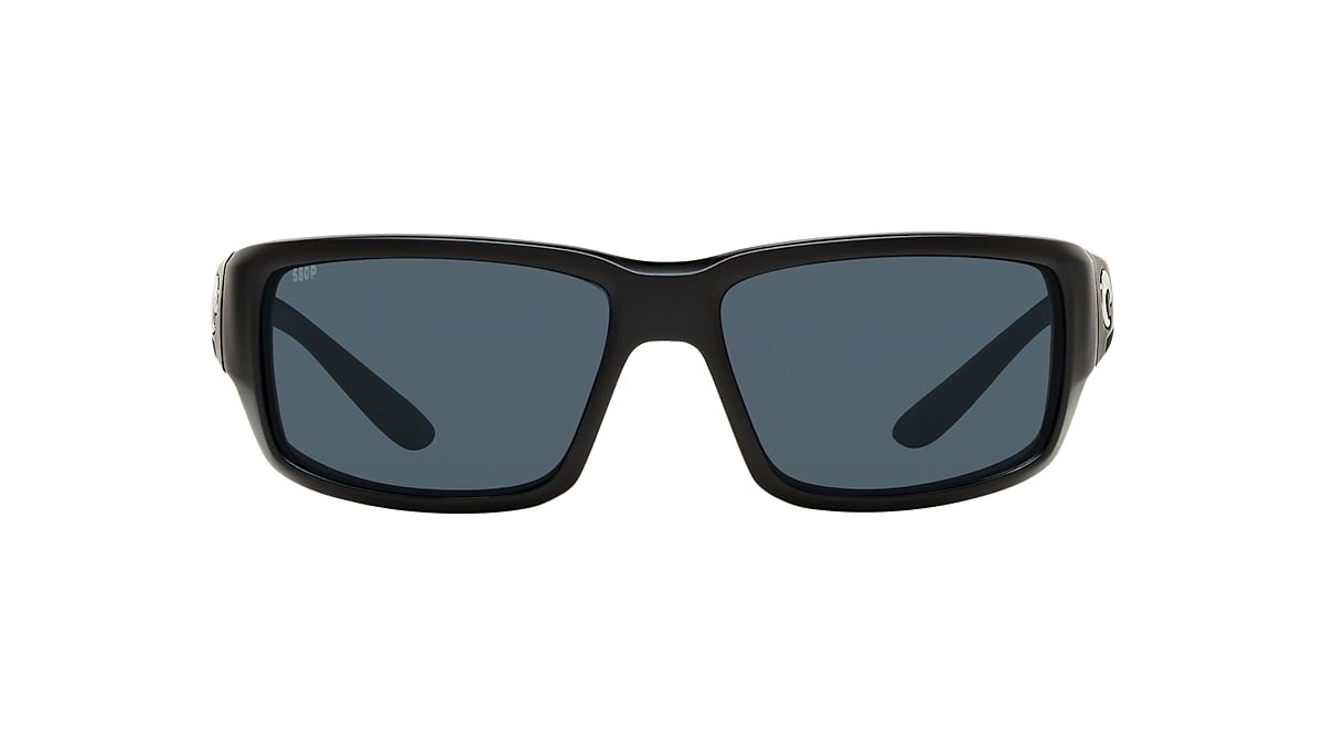 Costa Del Mar Fantail 58.9 mm Matte Black Sunglasses