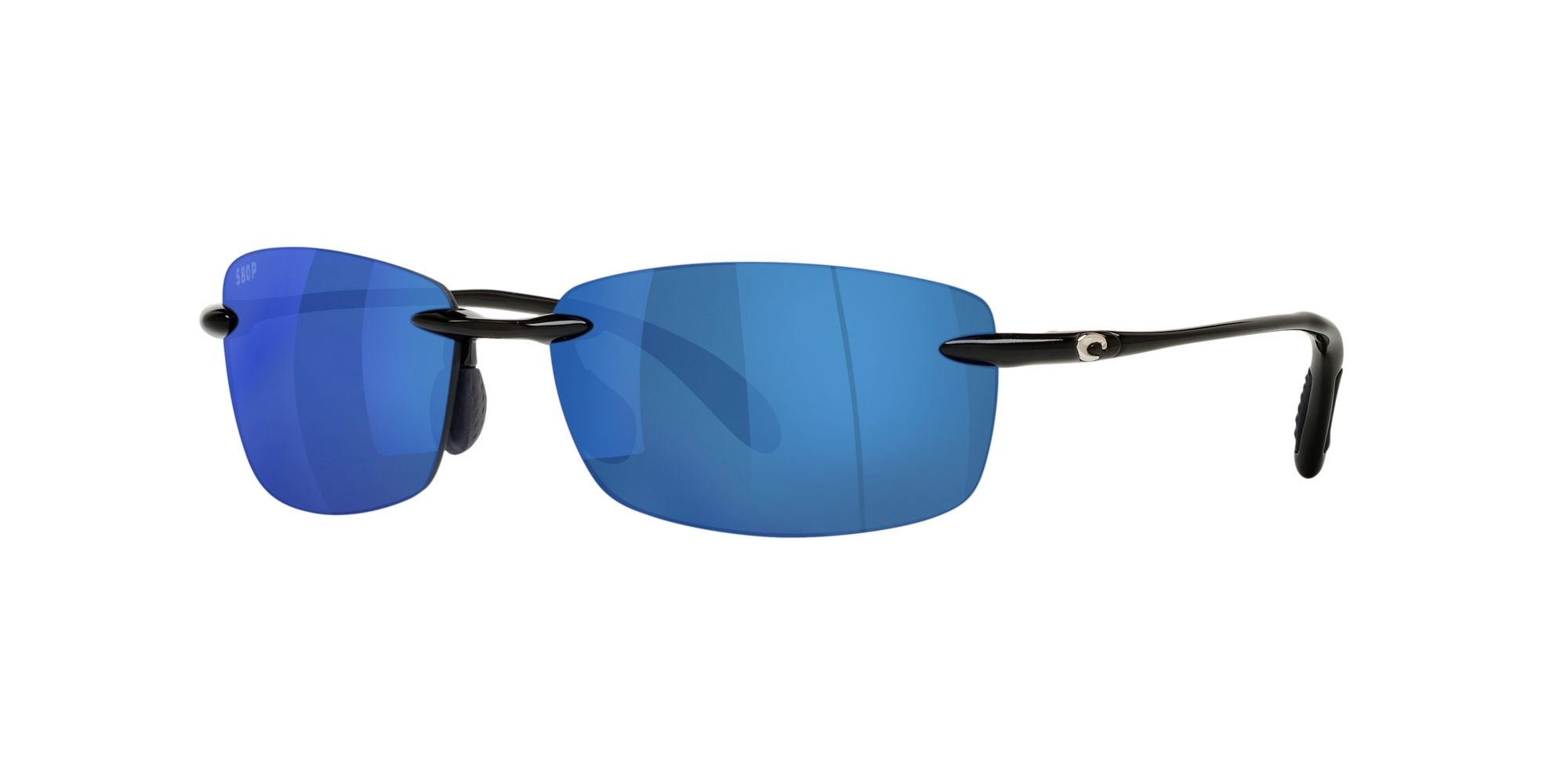 Costa del Mar Unisex-Adult Ballast Polarized Iridium Rimless Sunglasses 