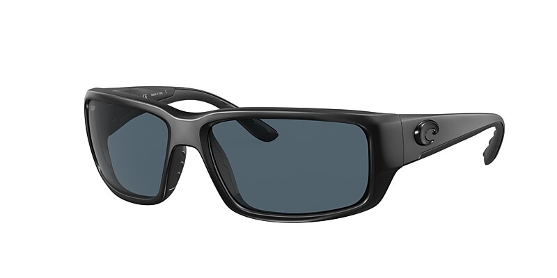 Costa Del Mar BLOKE 61.3 mm Matte Gray / Matte Black Sunglasses