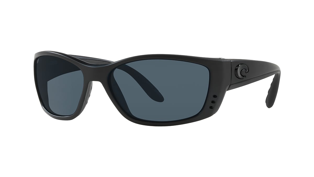 Fisch Polarized Sunglasses in Gray