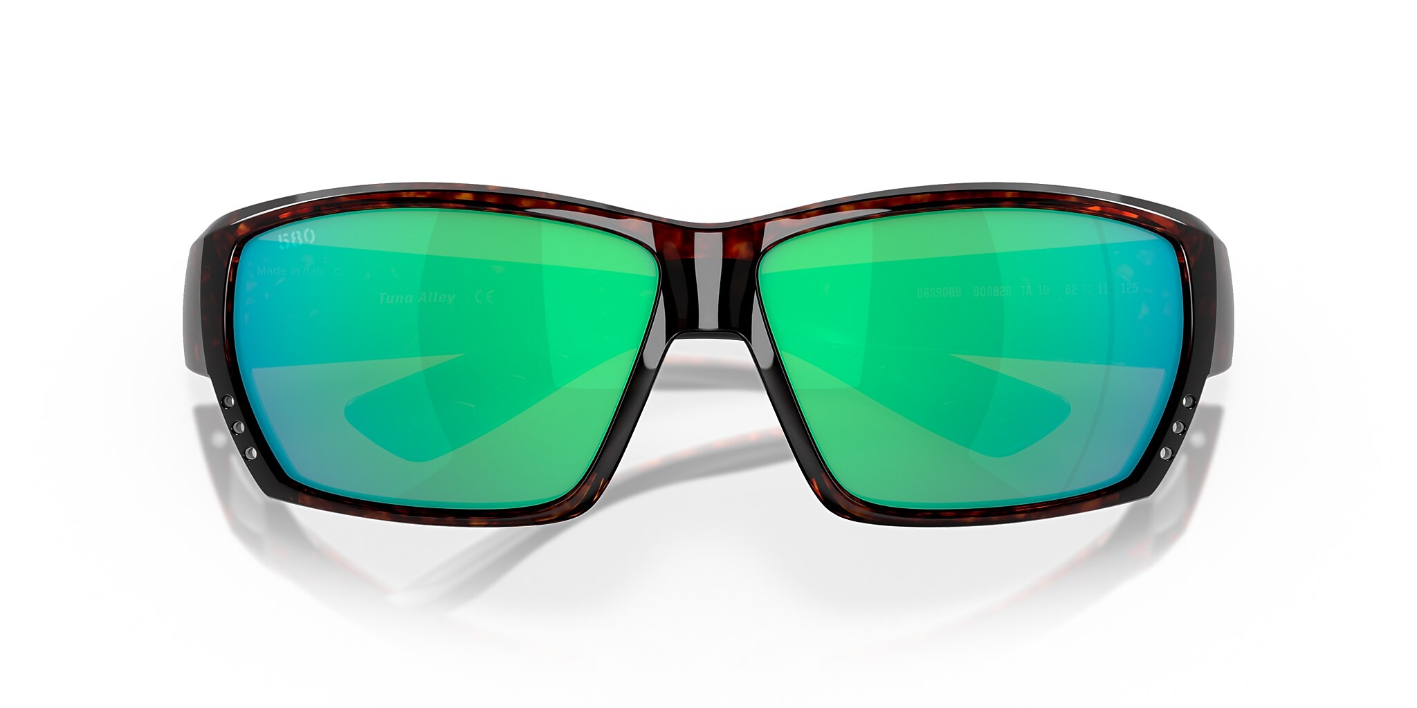 Tuna Alley Polarized Sunglasses in Green Mirror | Costa Del Mar®