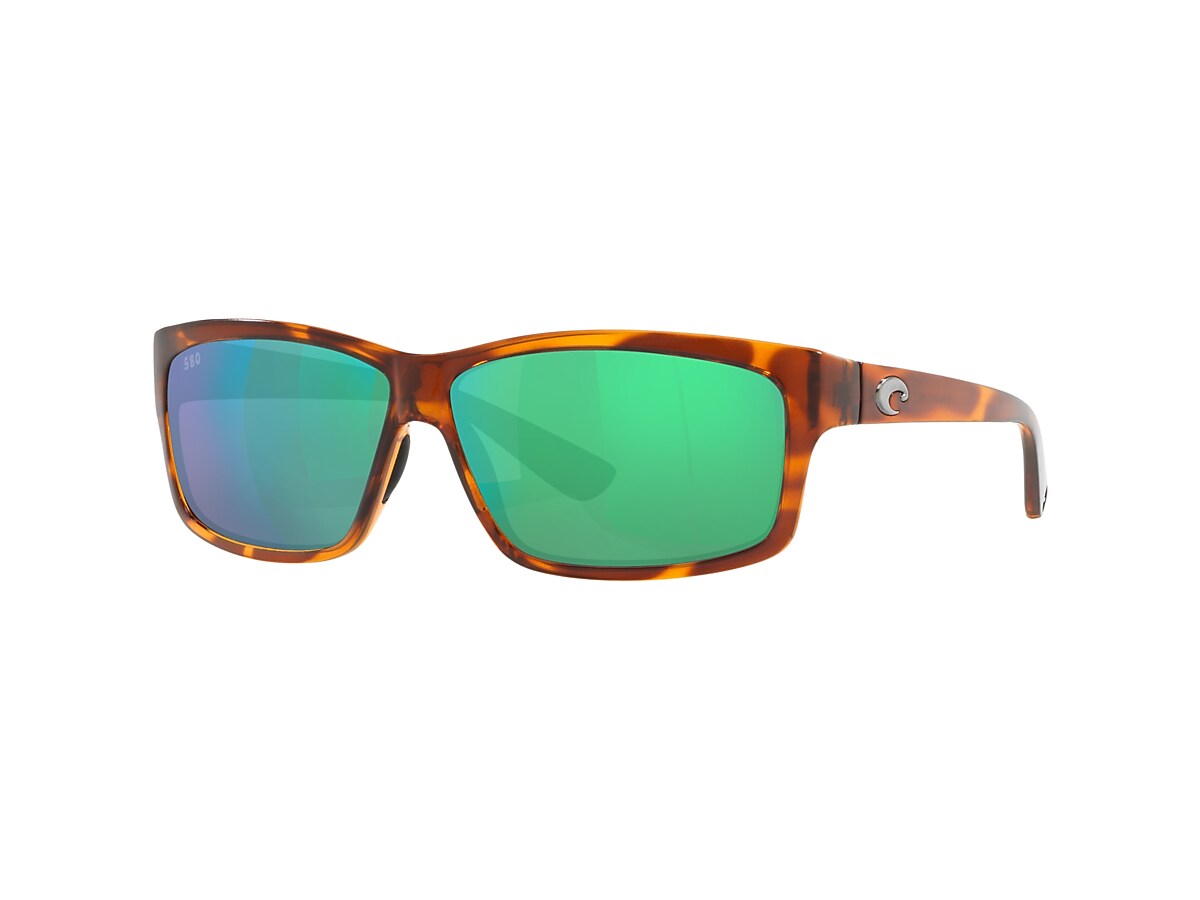 Cut Polarized Sunglasses in Green Mirror | Costa Del Mar®