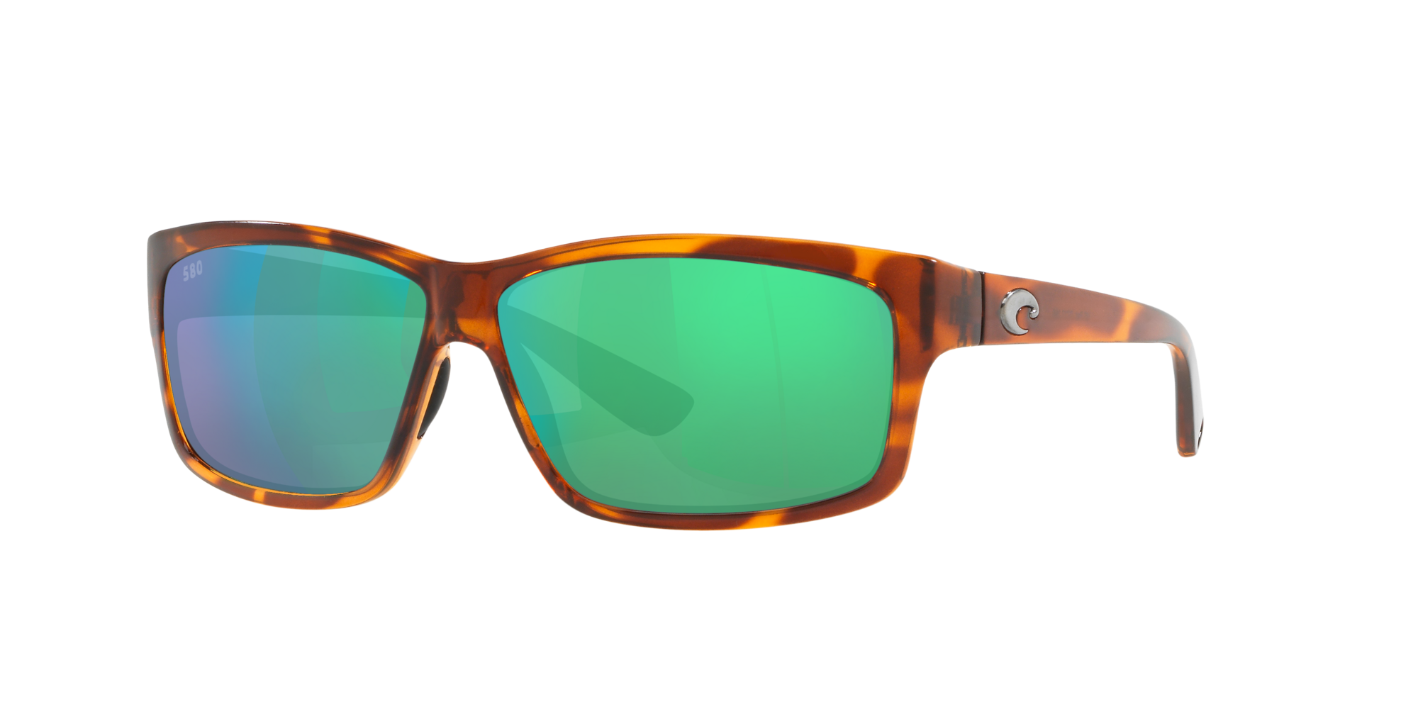 New Costa Del Mar Fishing Sunglasses COPRA Tortoise Green Mirror 580G POLARIZED 