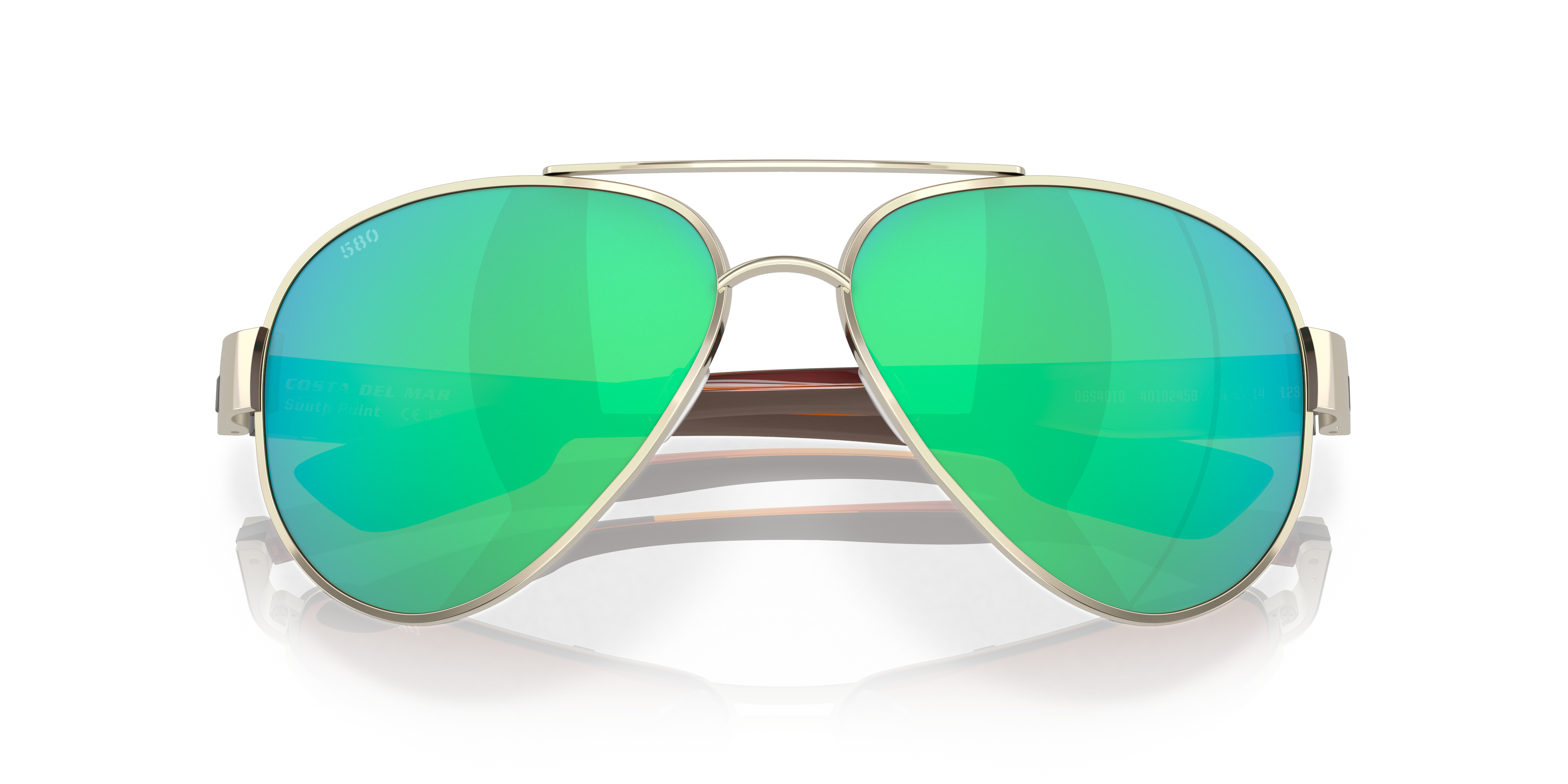 New Aviator Golden Green mirror lenses /UV/ 400 Free soft case black | eBay