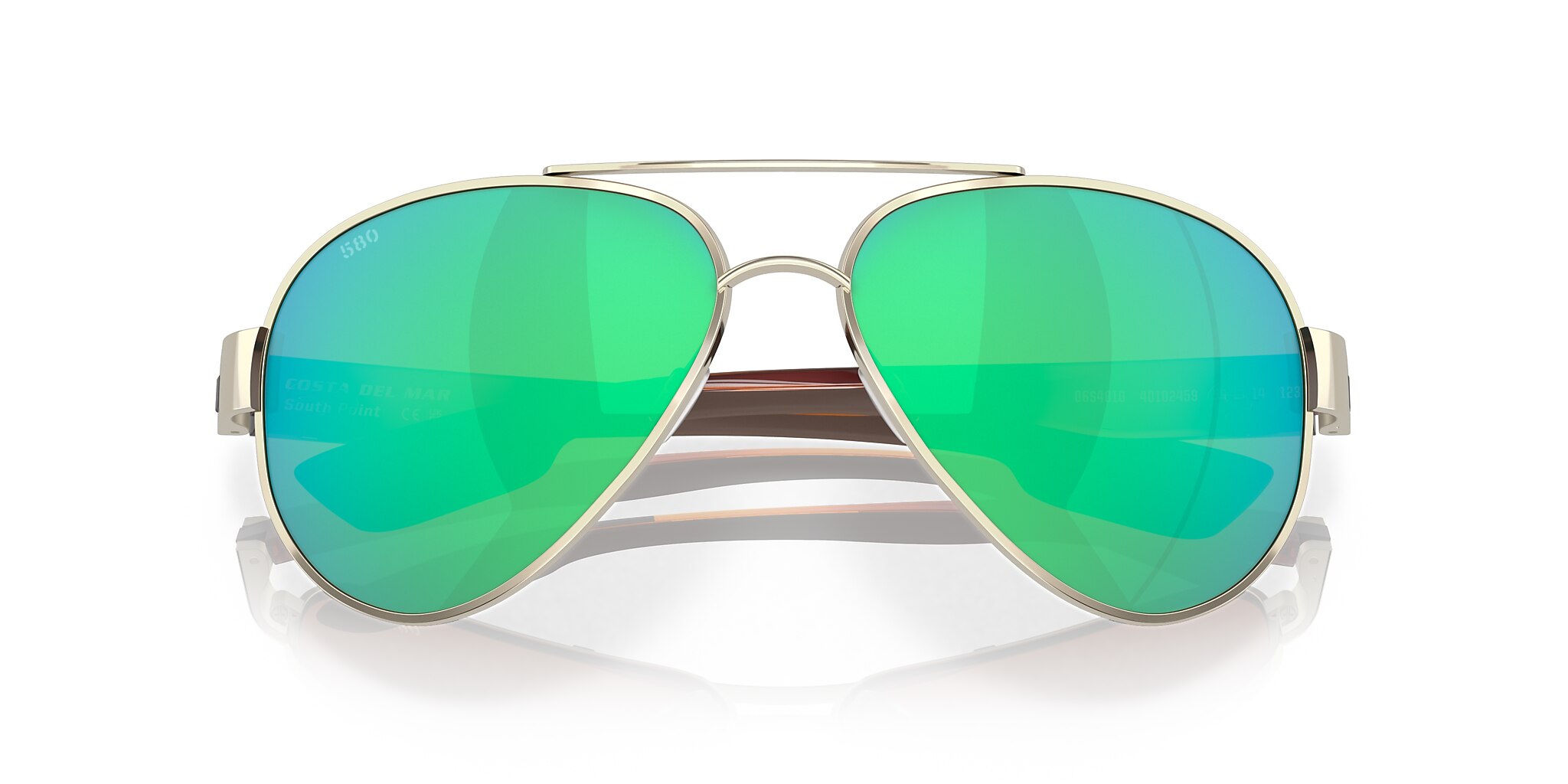 South Point Polarized Sunglasses in Green Mirror | Costa Del Mar®