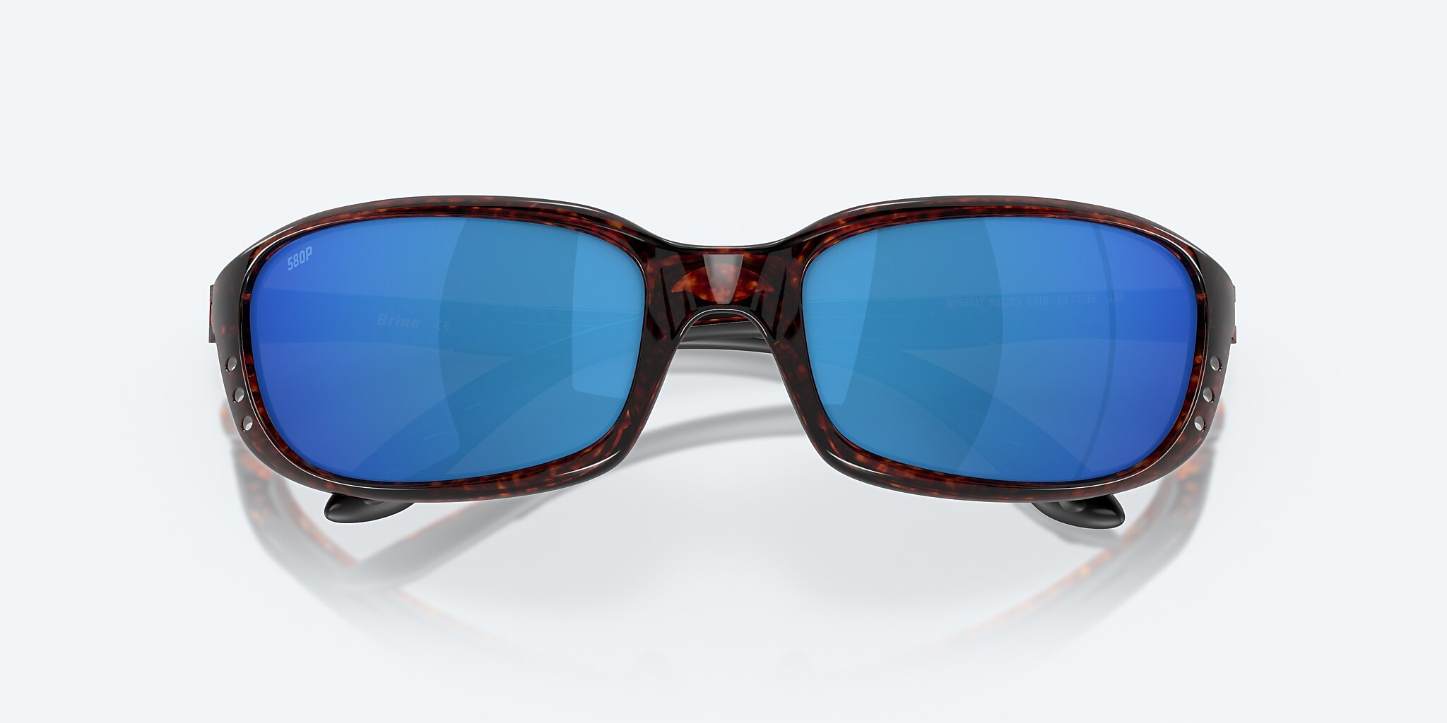 Brine Polarized Sunglasses in Blue Mirror