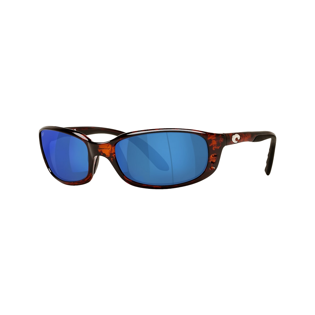 Costa Brine Acetate Frame Blue Mirror Lens Unisex Sunglasses BR22OBMGLP