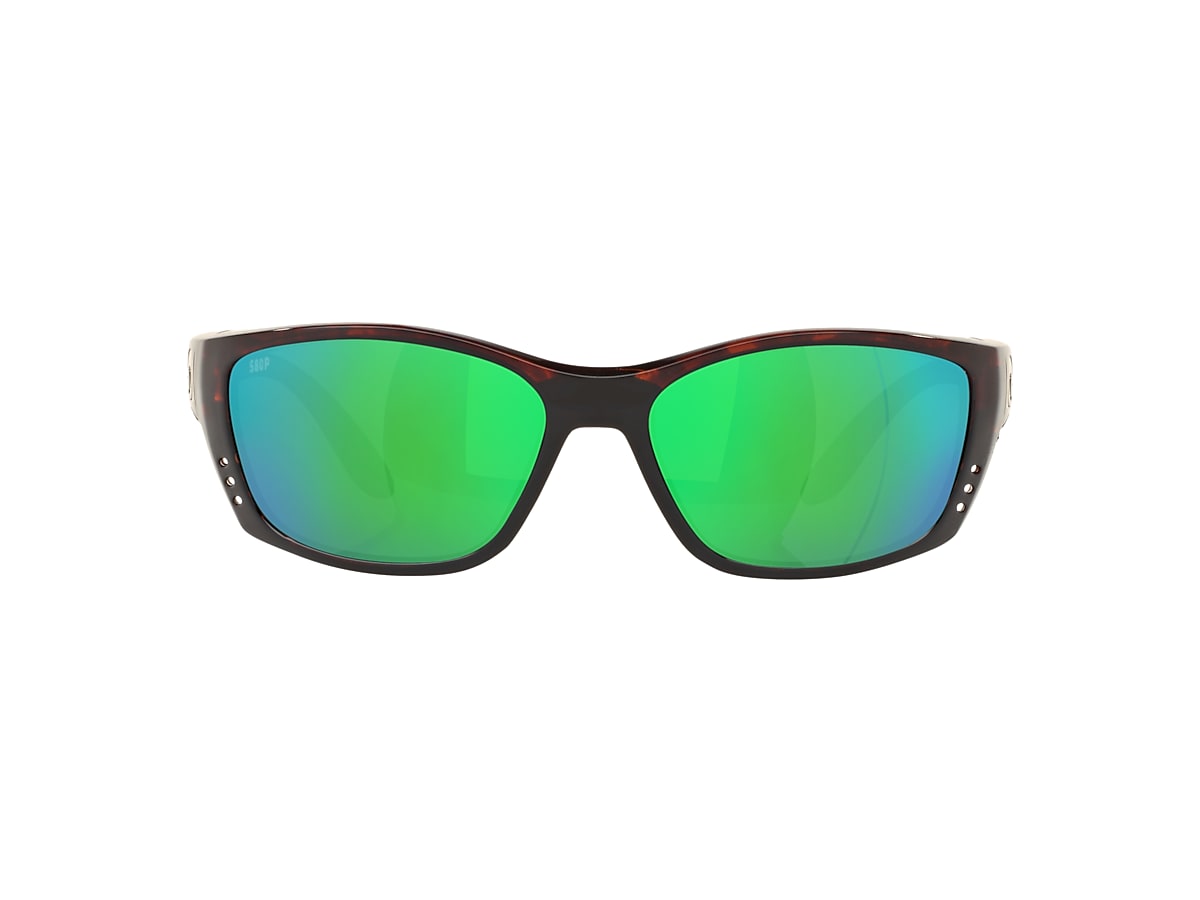  Flying Fisherman 7712TAG Sand Bank Polarized Sunglasses, Matte  Tortoise Frame, Amber-Green Mirror Lens, Medium : Sports & Outdoors