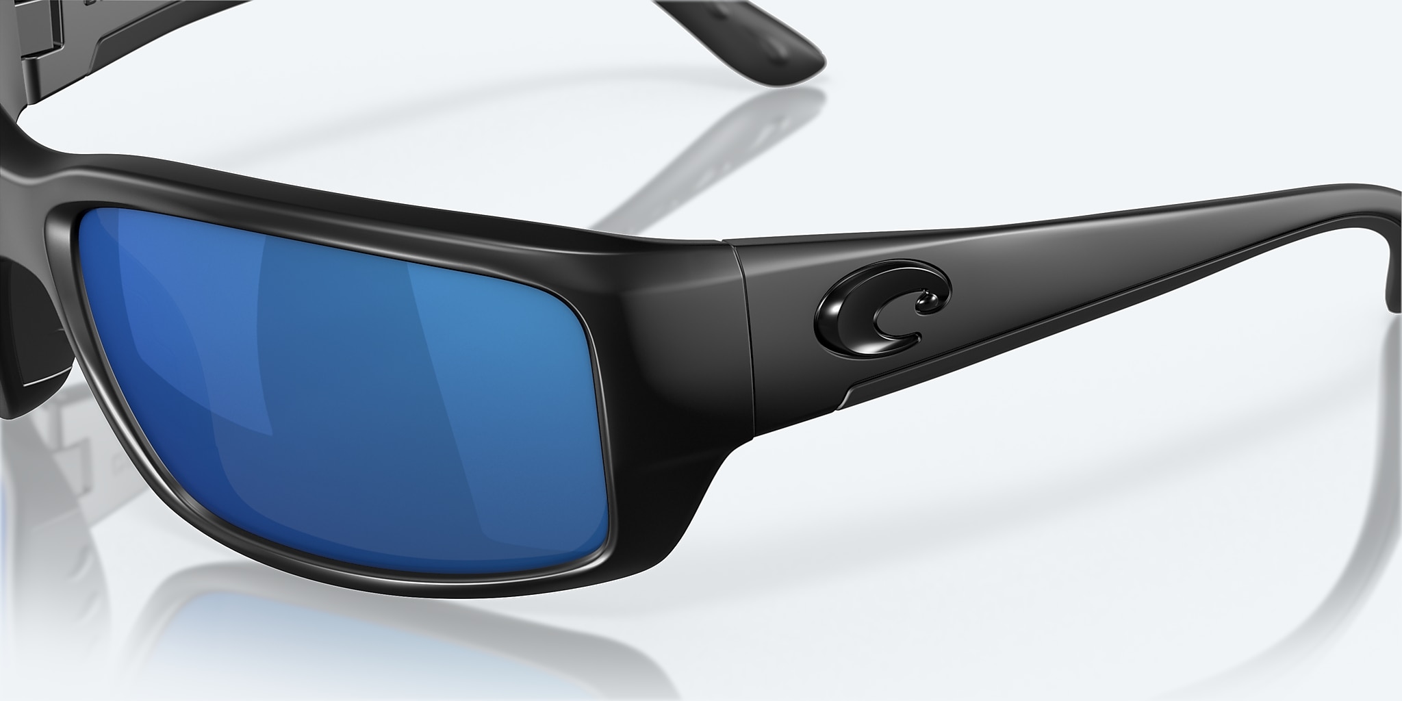 Fantail Polarized Sunglasses in Blue Mirror | Costa Mar® Del