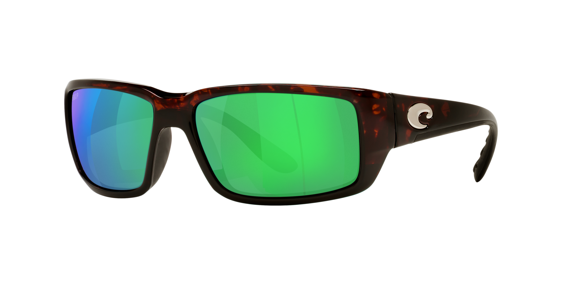COSTA DEL MAR Hammerhead 580 POLARIZED Sunglasses Tortoise/Green 580G NEW