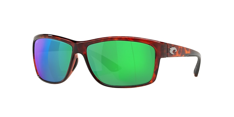 Costa Del Mar Fisch Sunglasses - Tortoise/Green Mirror 580G