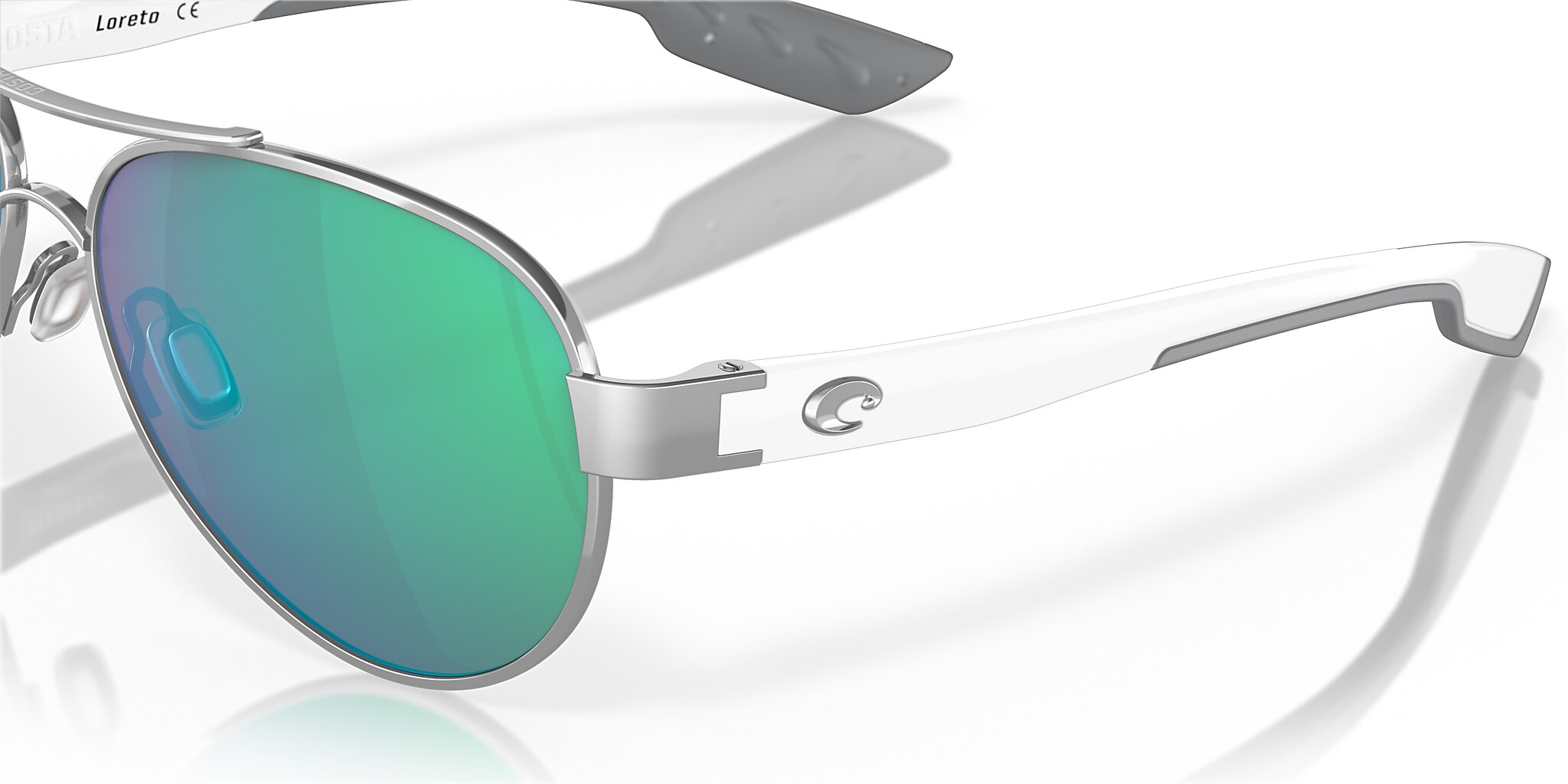 Loreto Polarized Sunglasses in Green Mirror | Costa Del Mar®
