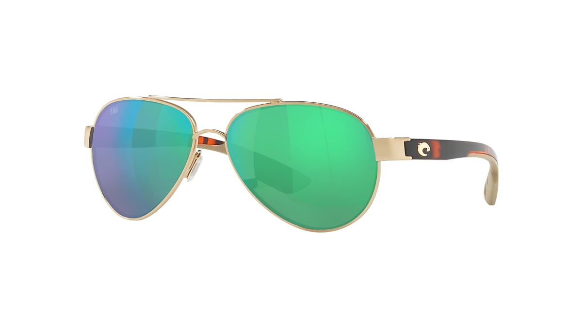 Loreto Polarized Sunglasses in Green Mirror | Costa Del Mar®