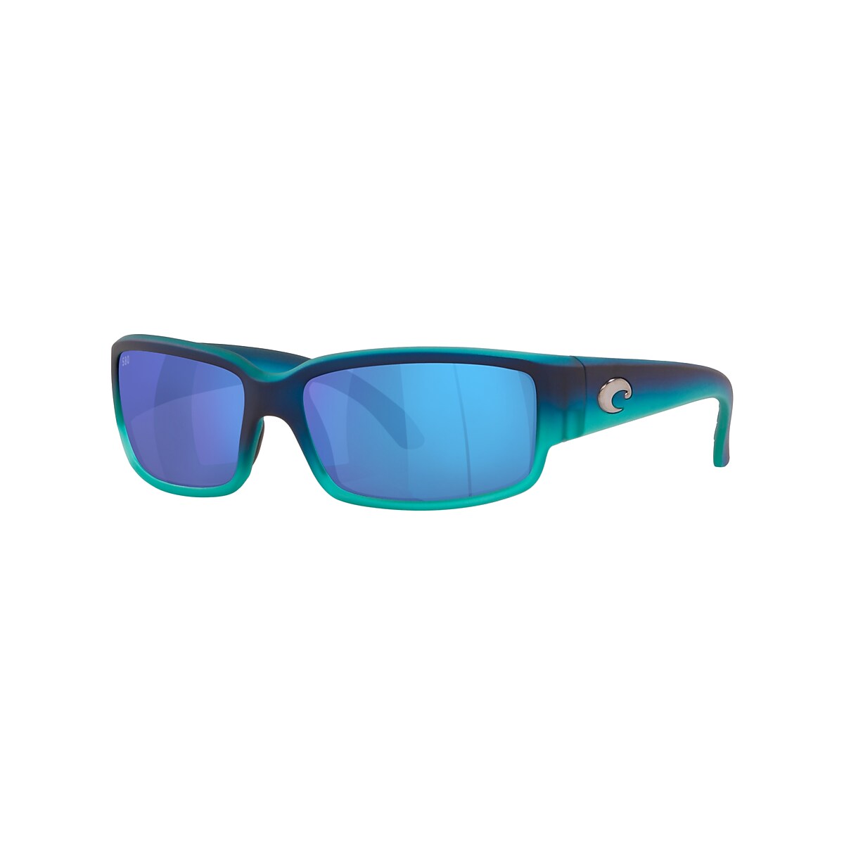 Helios 10730S Cal.53 Blue & Light Blue Marble Butterfly Sunglasses - Blue Lens