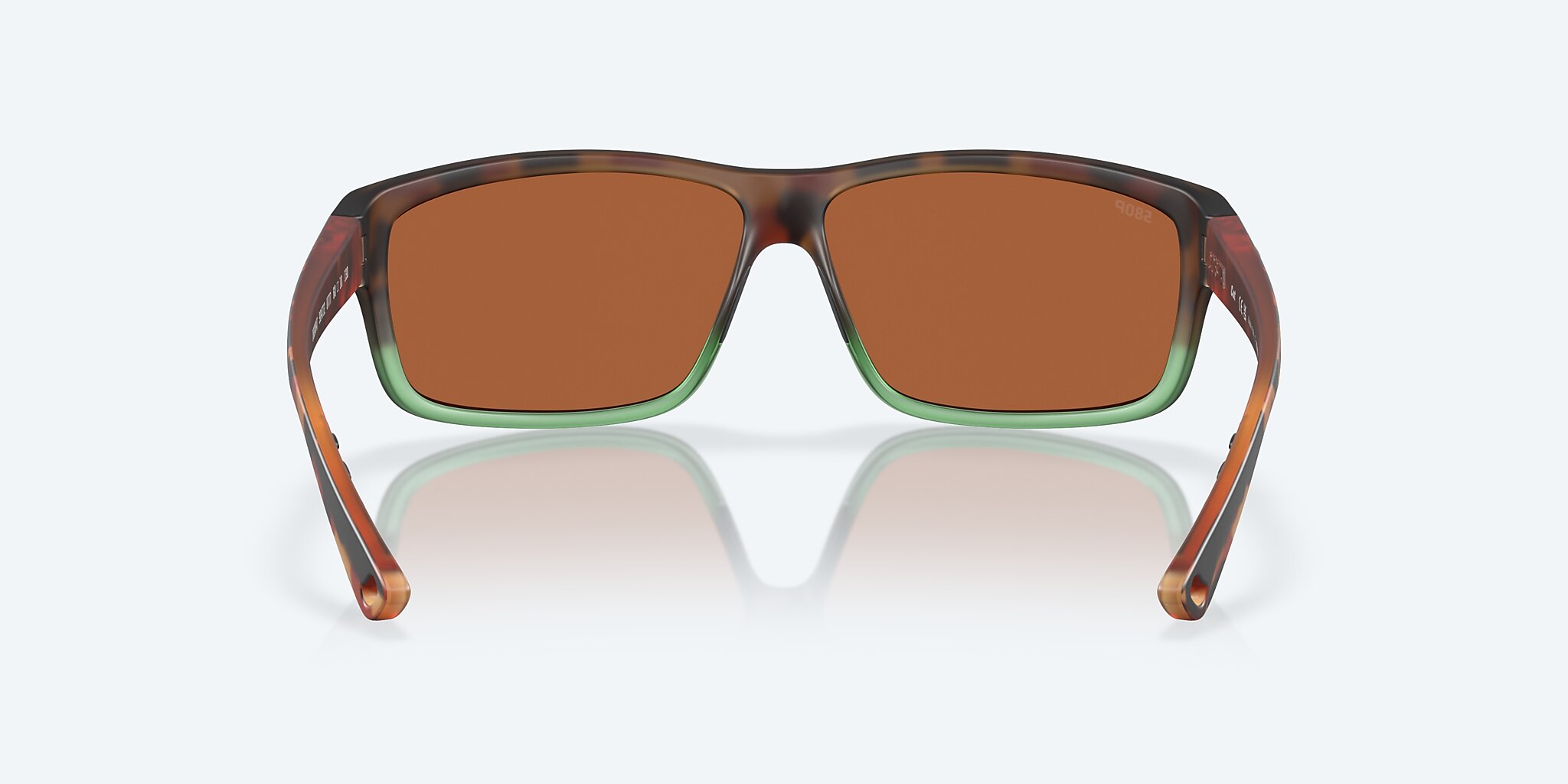 Mens Polarized Sunglasses Rectangle Translucent Colors Casual Nitrogen 400  UV