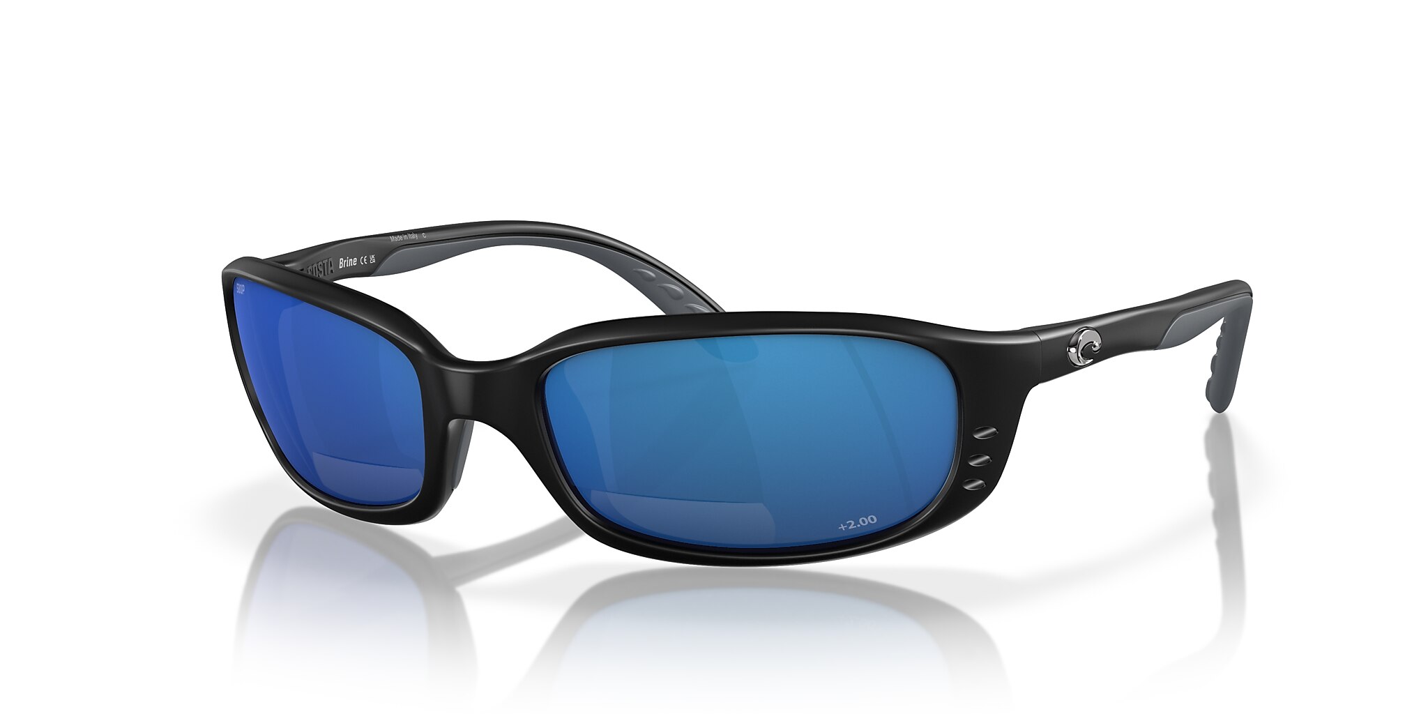 Brine Readers Polarized Sunglasses in Blue Mirror | Costa Del Mar®