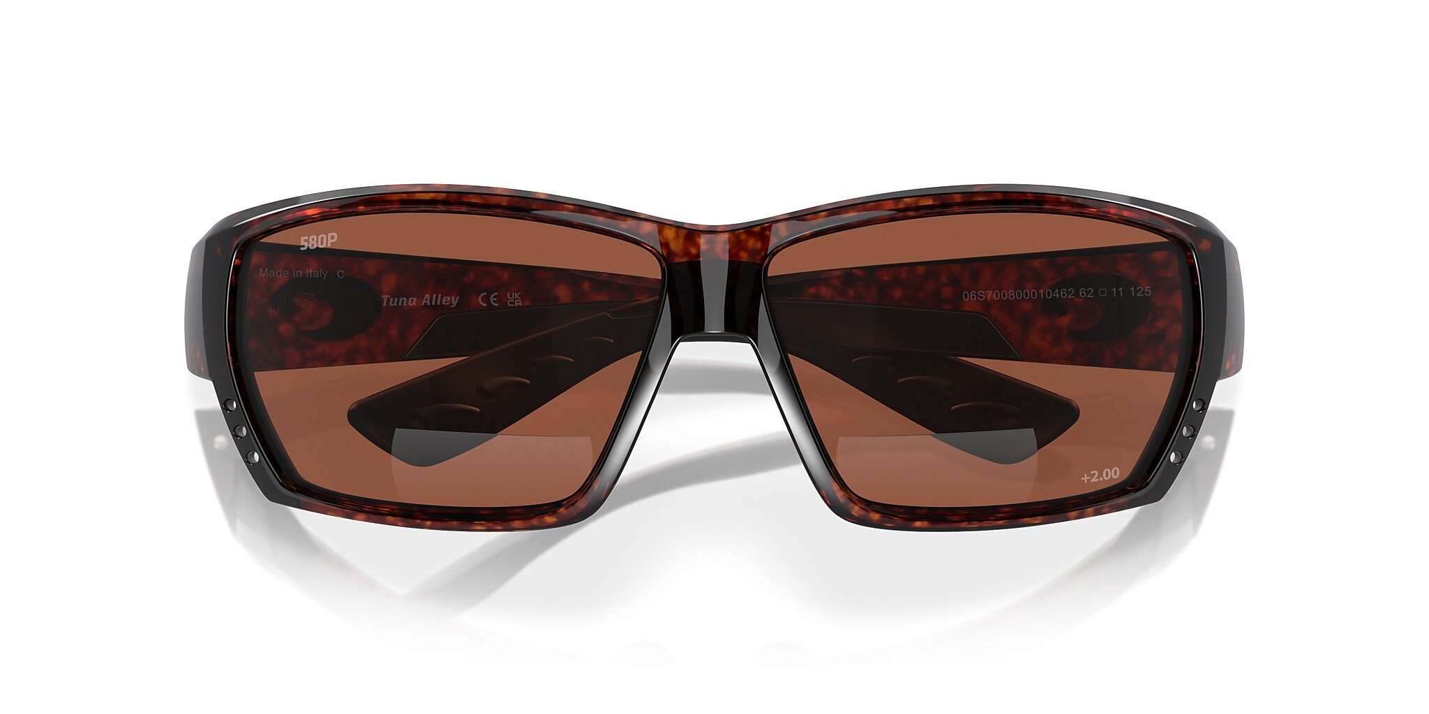 Tuna Alley Readers Polarized Sunglasses in Copper | Costa Del Mar®