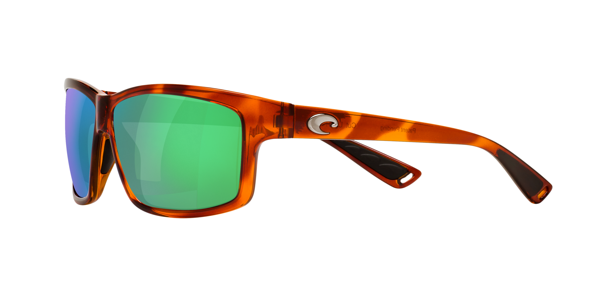 コスタ (Costa) メンズ スポーツサングラス Broadbill 580G Polarized Sunglasses (Matte Gray Frame/Blue Mirror)