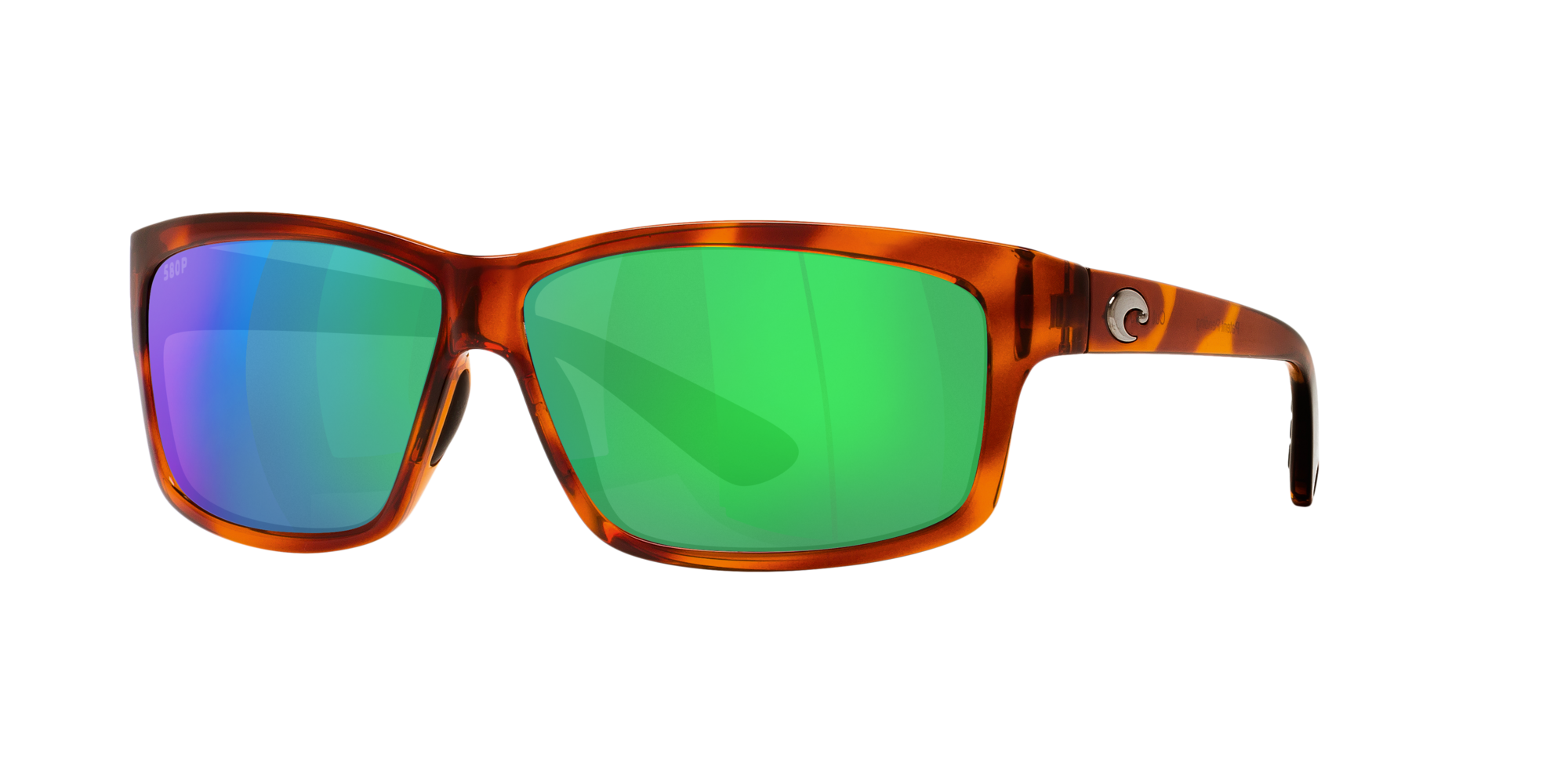 Cut Polarized Sunglasses in Green Mirror | Costa Del Mar®