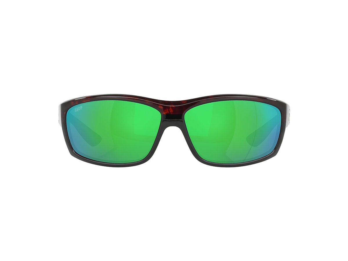 Saltbreak Polarized Sunglasses in Green Mirror