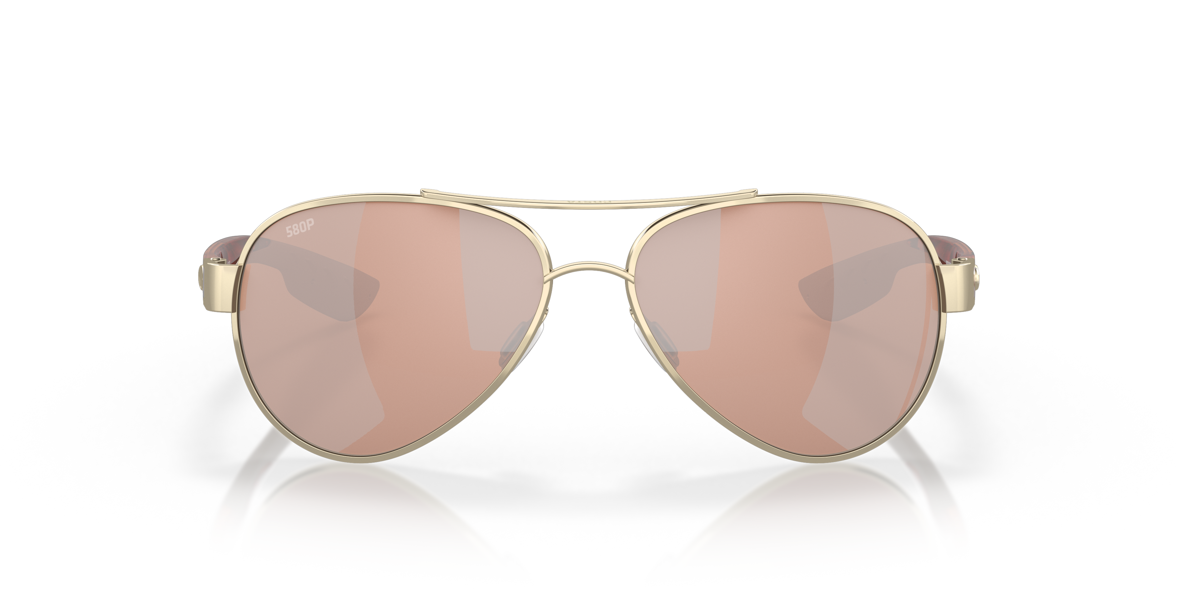 Loreto Polarized Sunglasses in Copper Silver Mirror | Costa Del Mar®