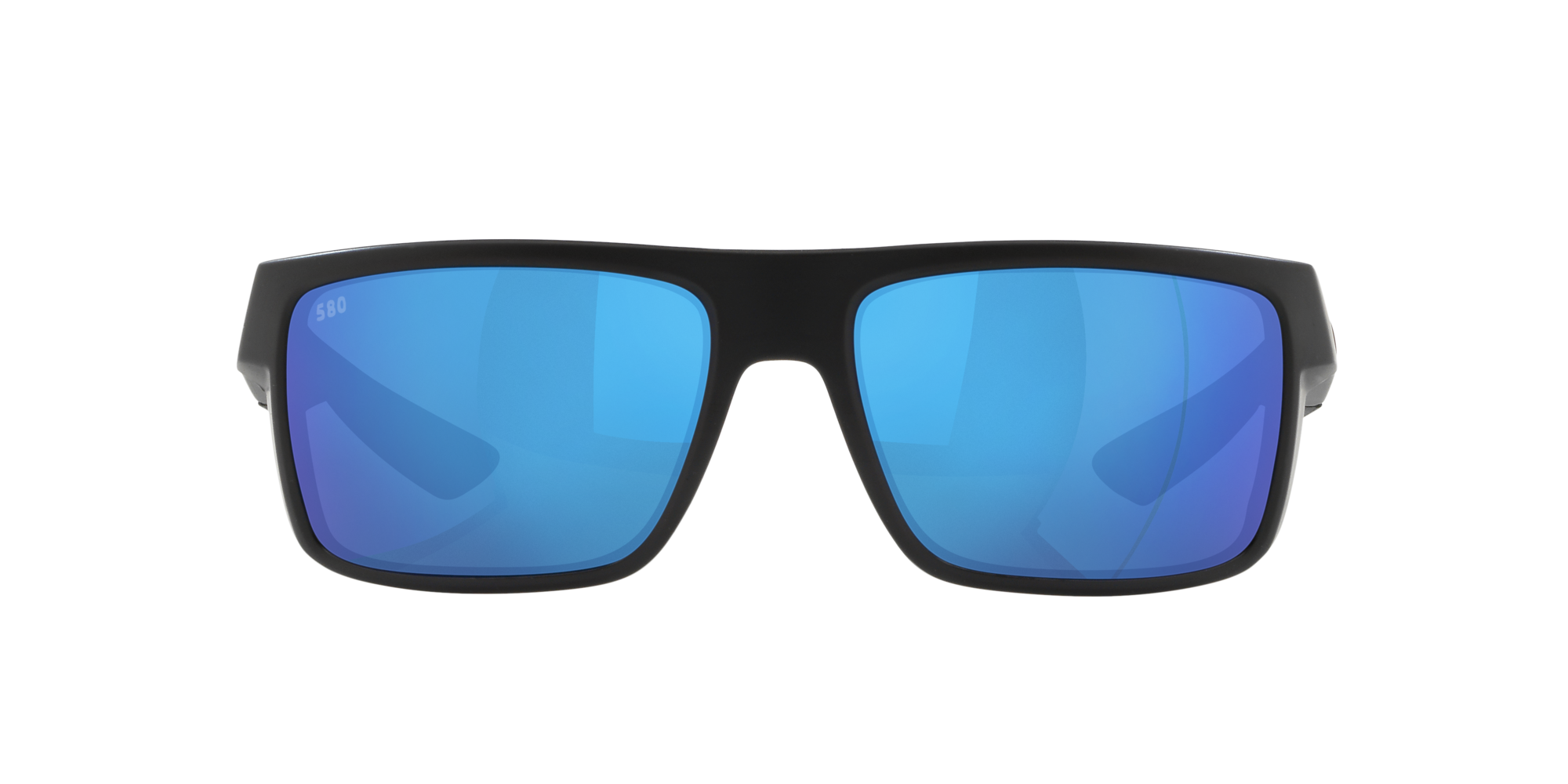 Costa Del Mar Costa Del Mar MOTU Blackout Blue Mirror Sunglasses 580 Glass MTU 01 OBMGLP 