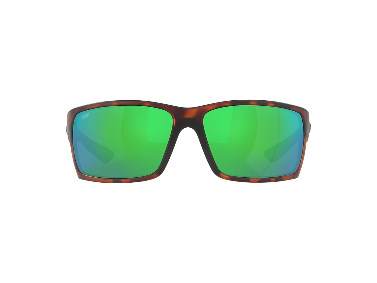 New Costa del mar Kiwa Sunglasses matte retro tortoise/Green Mirror Lens 400g 