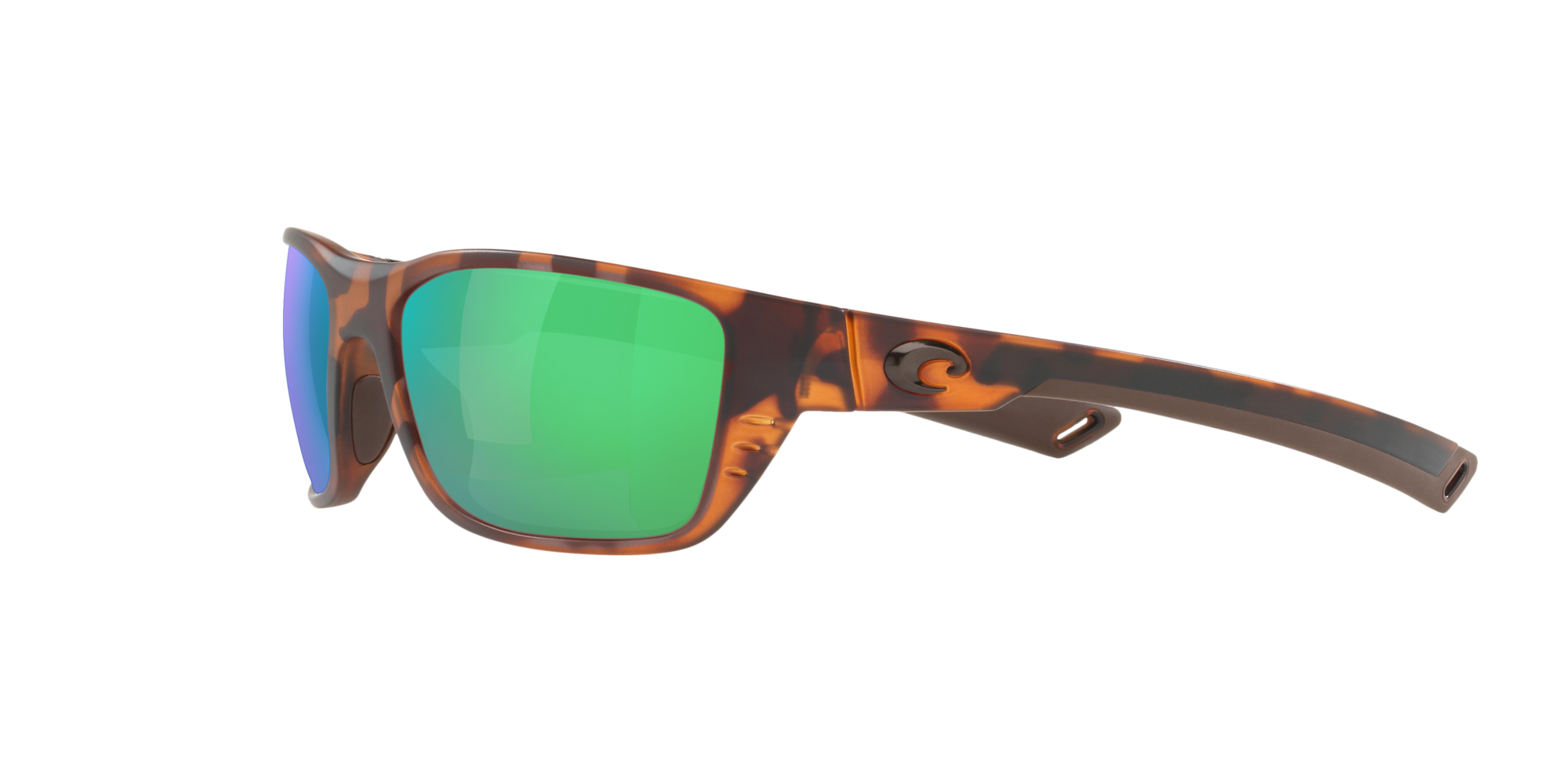 Costa Del Mar Whitetip Sunglasses Polarized Retro Tortoise/Amber 580P White Tip 