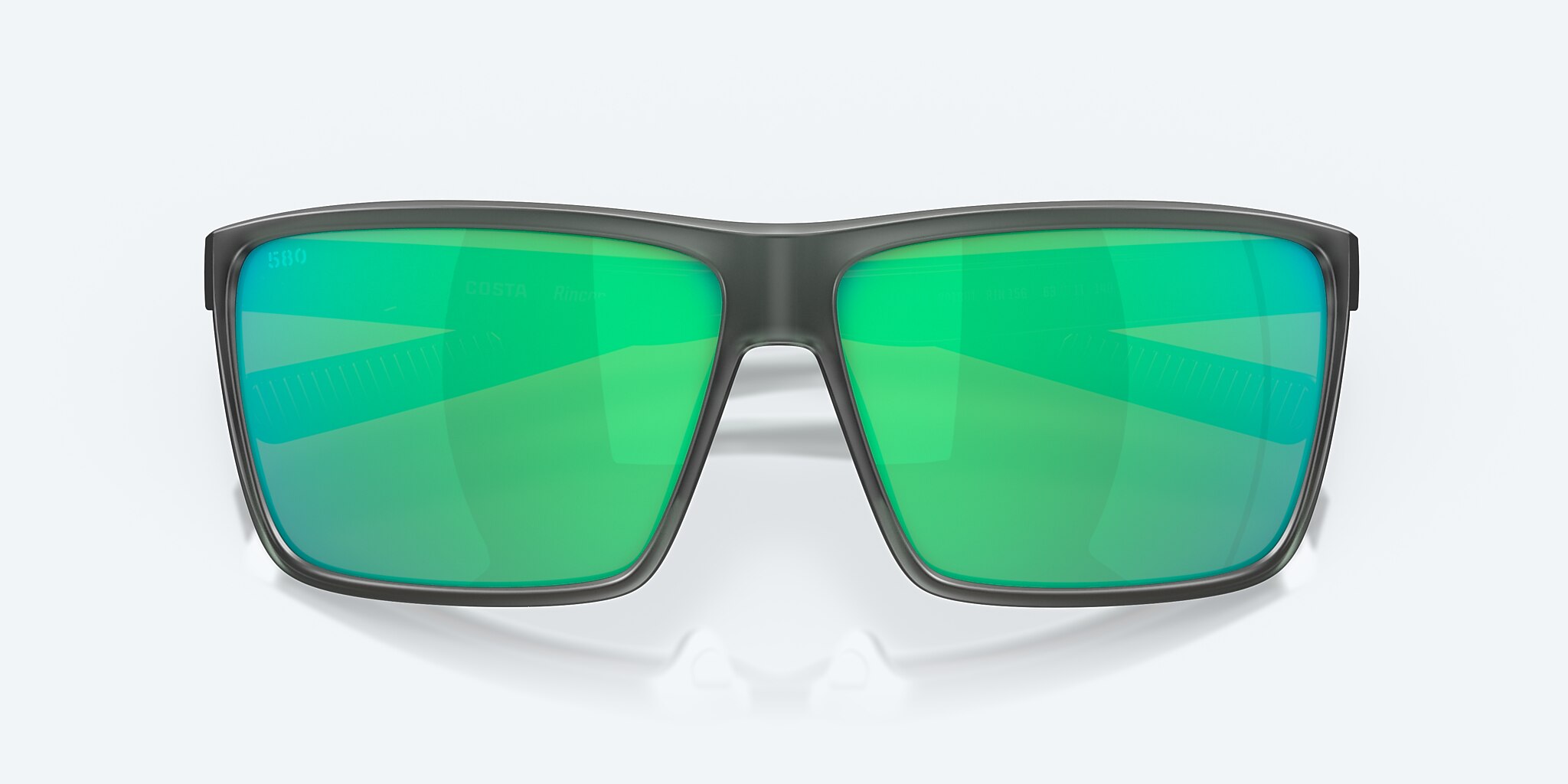 Costa Del Mar Rincon 6S9018 Rectangle Sunglasses for Men + VISIOVA  Accessories Kit
