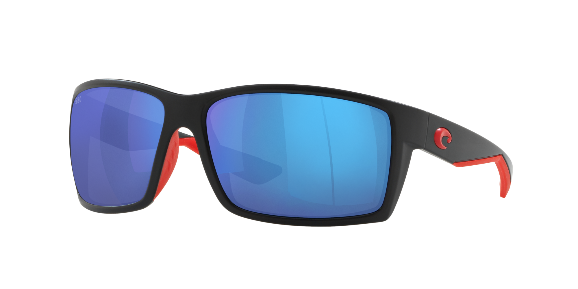 NEW Costa Del Mar Luke Blackout Blue Mirror LK01-OBMGLP 580G Sunglasses 