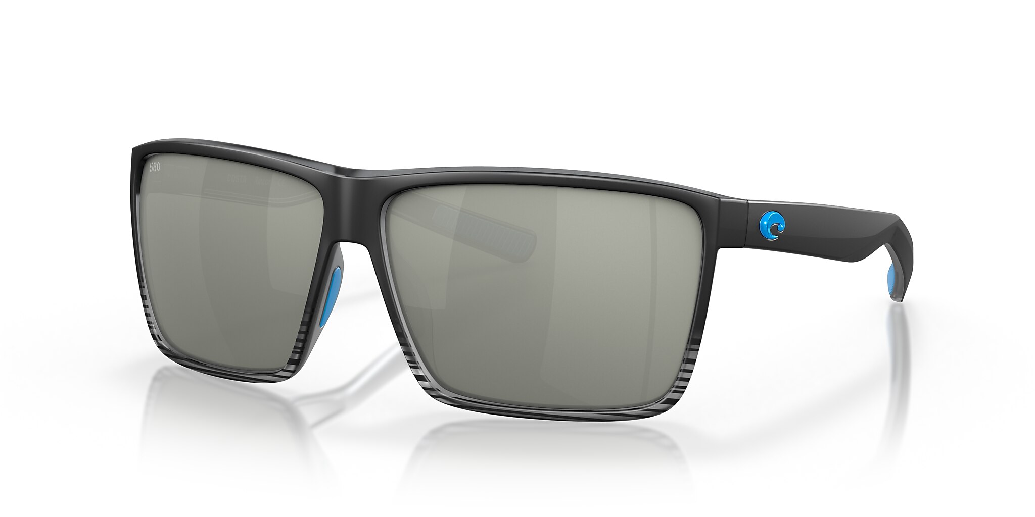 Rincon Polarized Sunglasses in Gray Silver Mirror | Costa Del Mar®